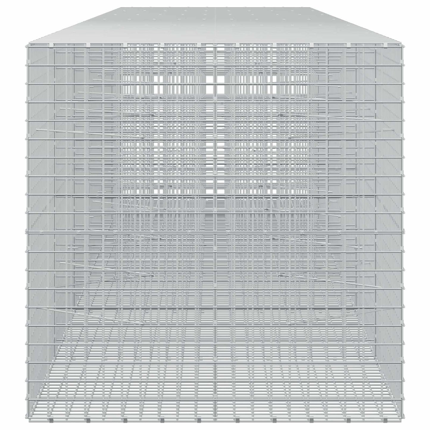 vidaXL Γκαμπιόν με σύρμα 5 mm και πλέγμα 5x5 cm 600x100x100 εκ.