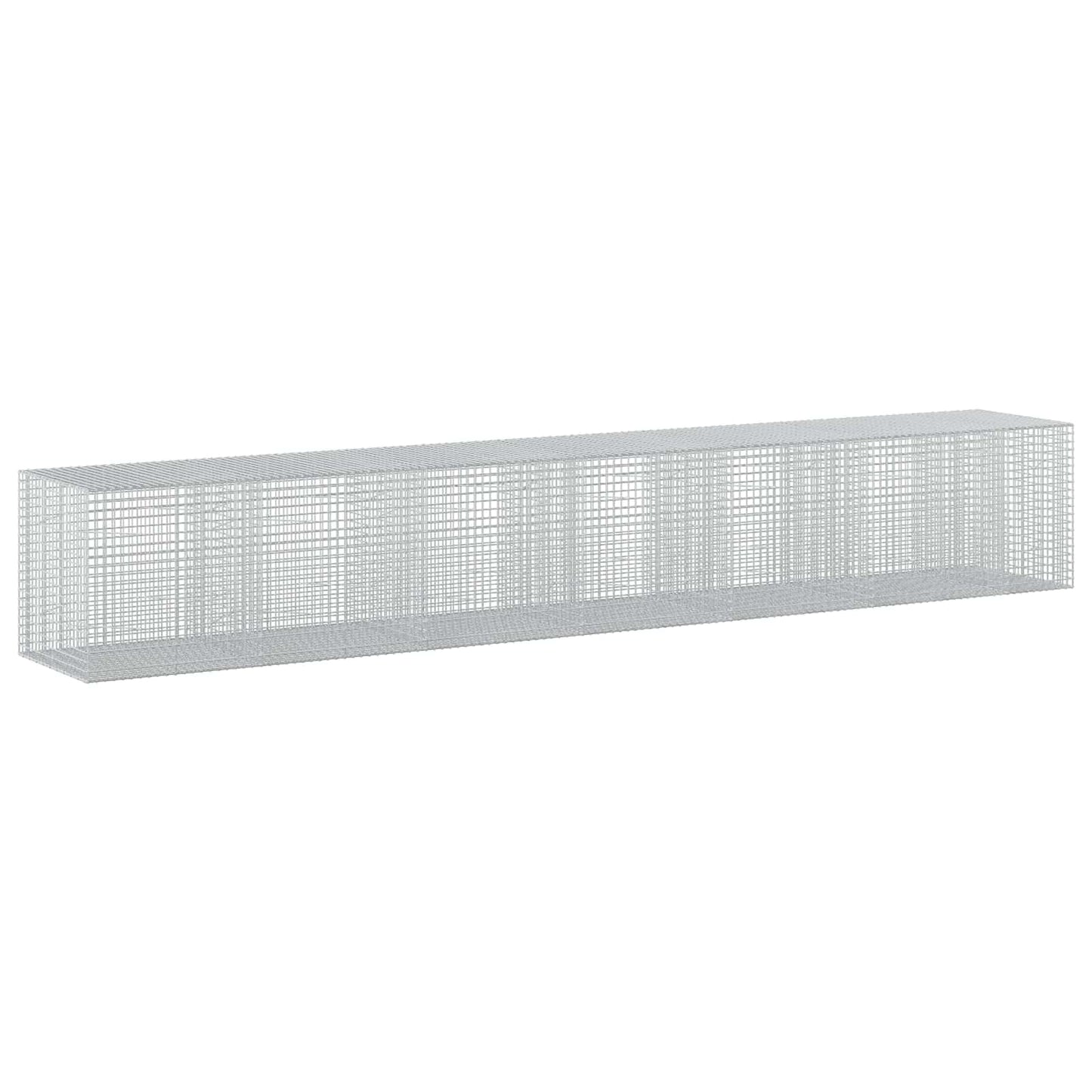 vidaXL Γκαμπιόν με σύρμα 5 mm και πλέγμα 5x5 cm 650x100x100 εκ