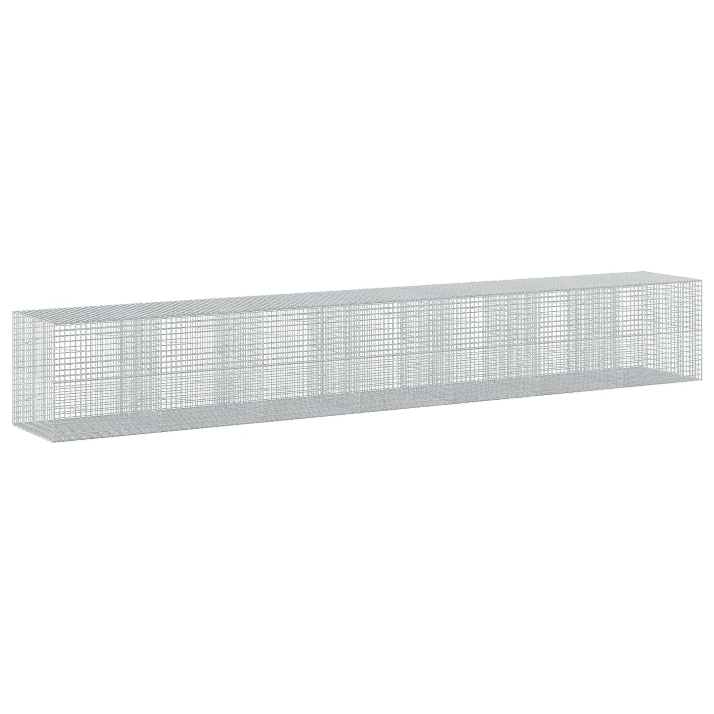 vidaXL Γκαμπιόν με σύρμα 5 mm και πλέγμα 5x5 cm 700x100x100 εκ.