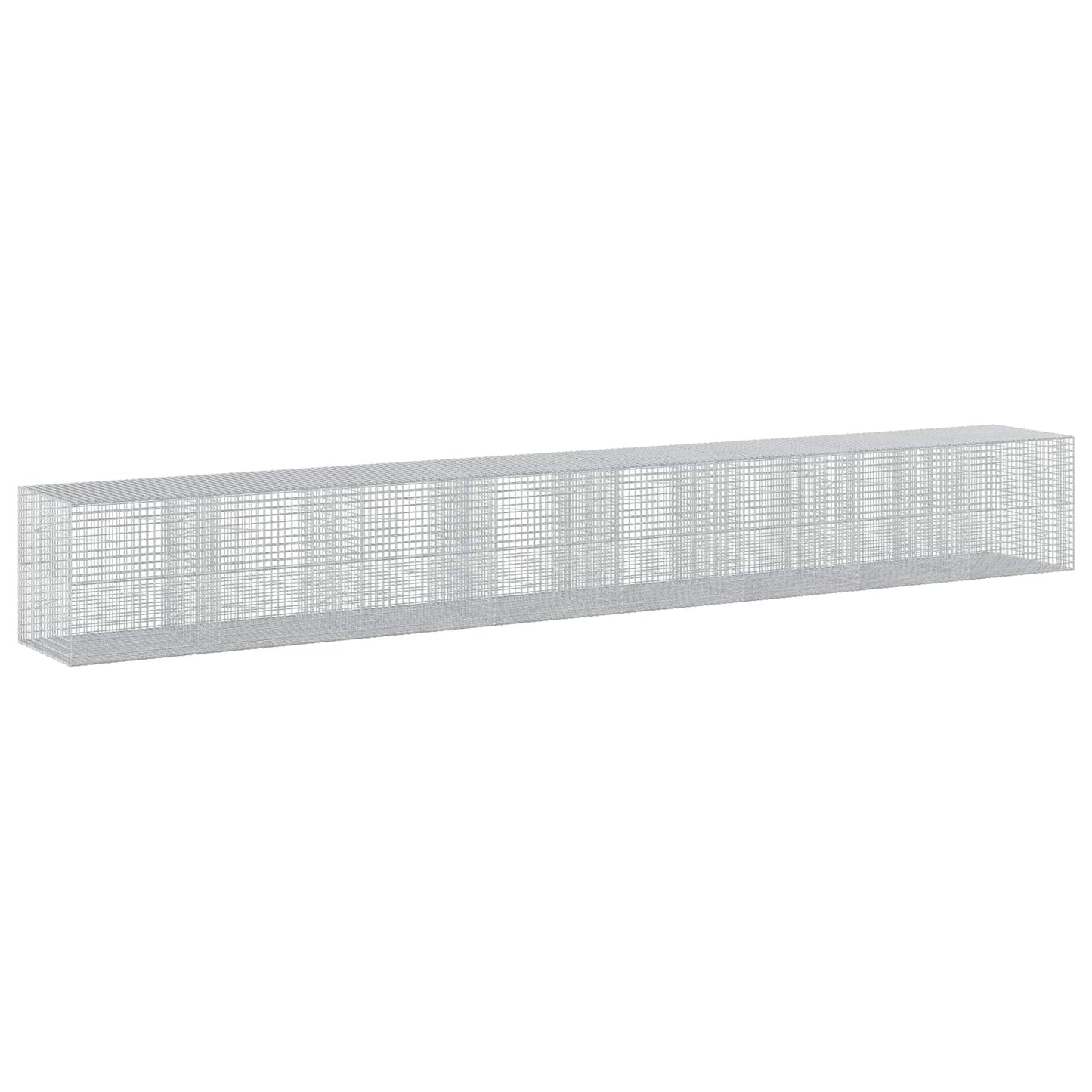 vidaXL Γκαμπιόν με σύρμα 5 mm και πλέγμα 5x5 cm 800x100x100 εκ.