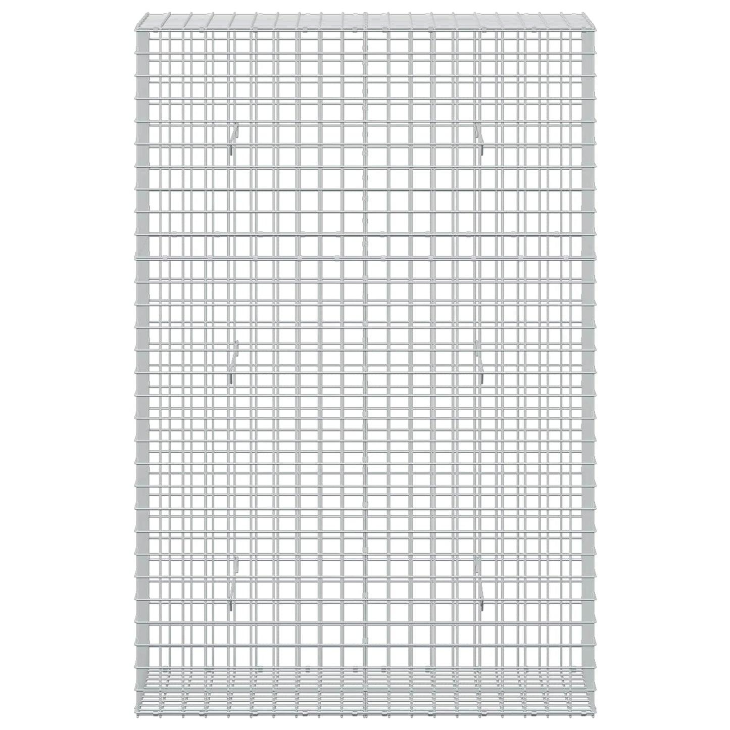 vidaXL Γκαμπιόν με σύρμα 5 mm και πλέγμα 5x5 cm 50x100x150 εκ.