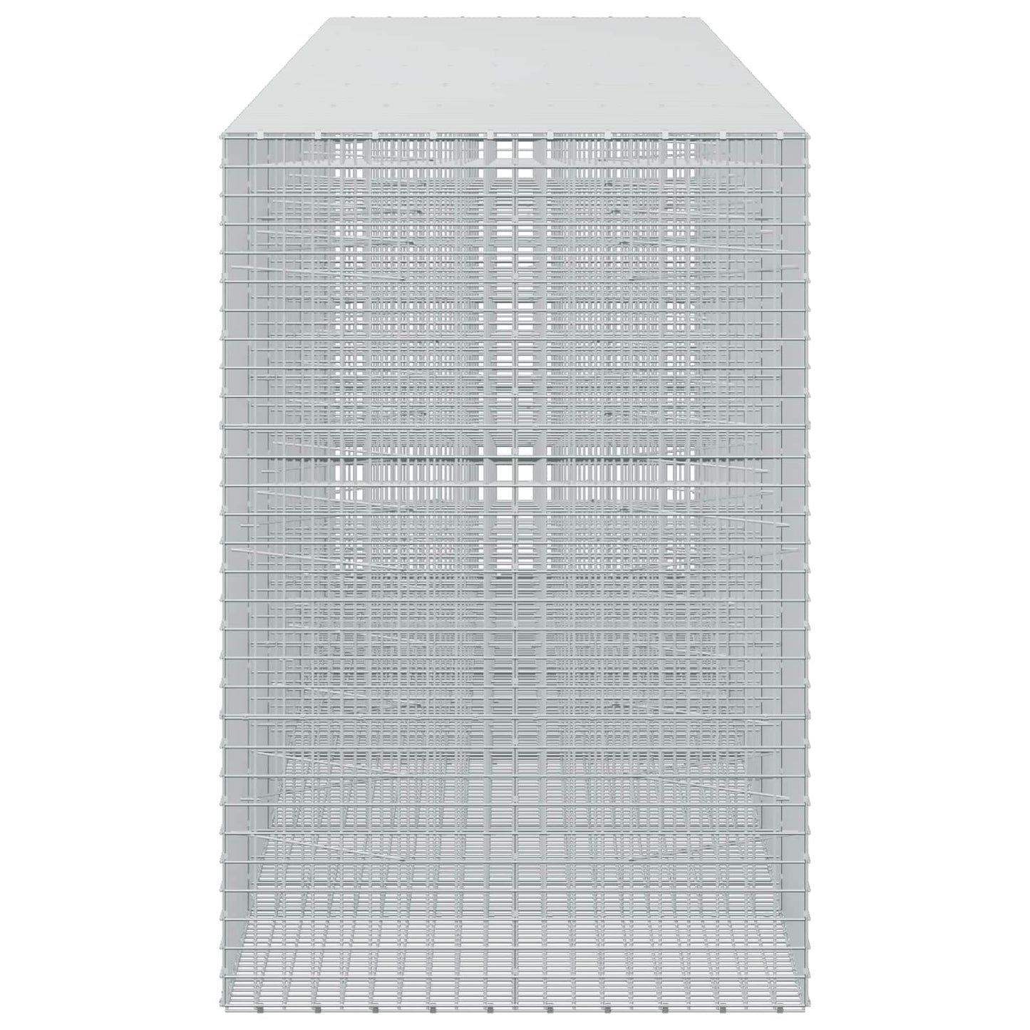 vidaXL Γκαμπιόν με σύρμα 5 mm και πλέγμα 5x5 cm 650x100x150 εκ
