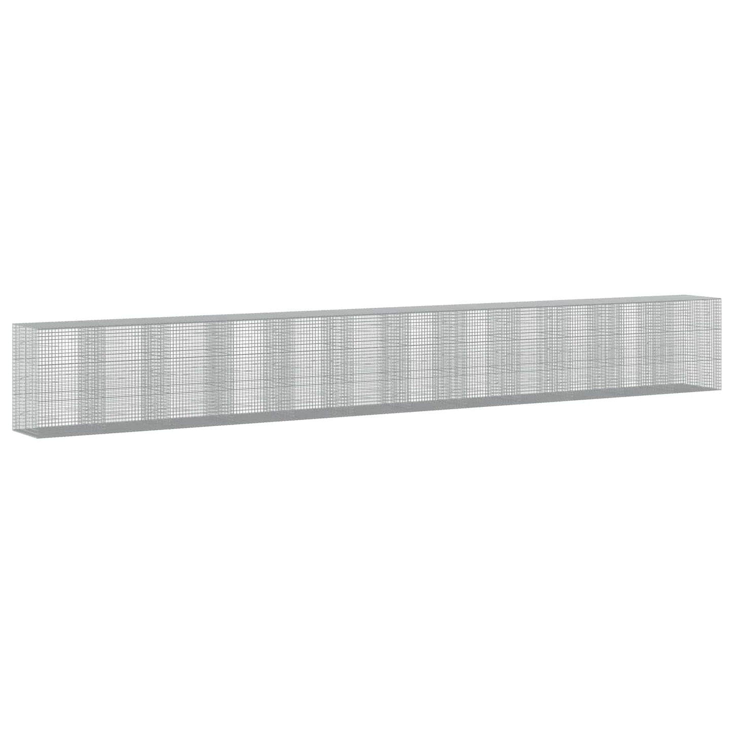vidaXL Γκαμπιόν με σύρμα 5 mm και πλέγμα 5x5 cm 1200x100x150 εκ.