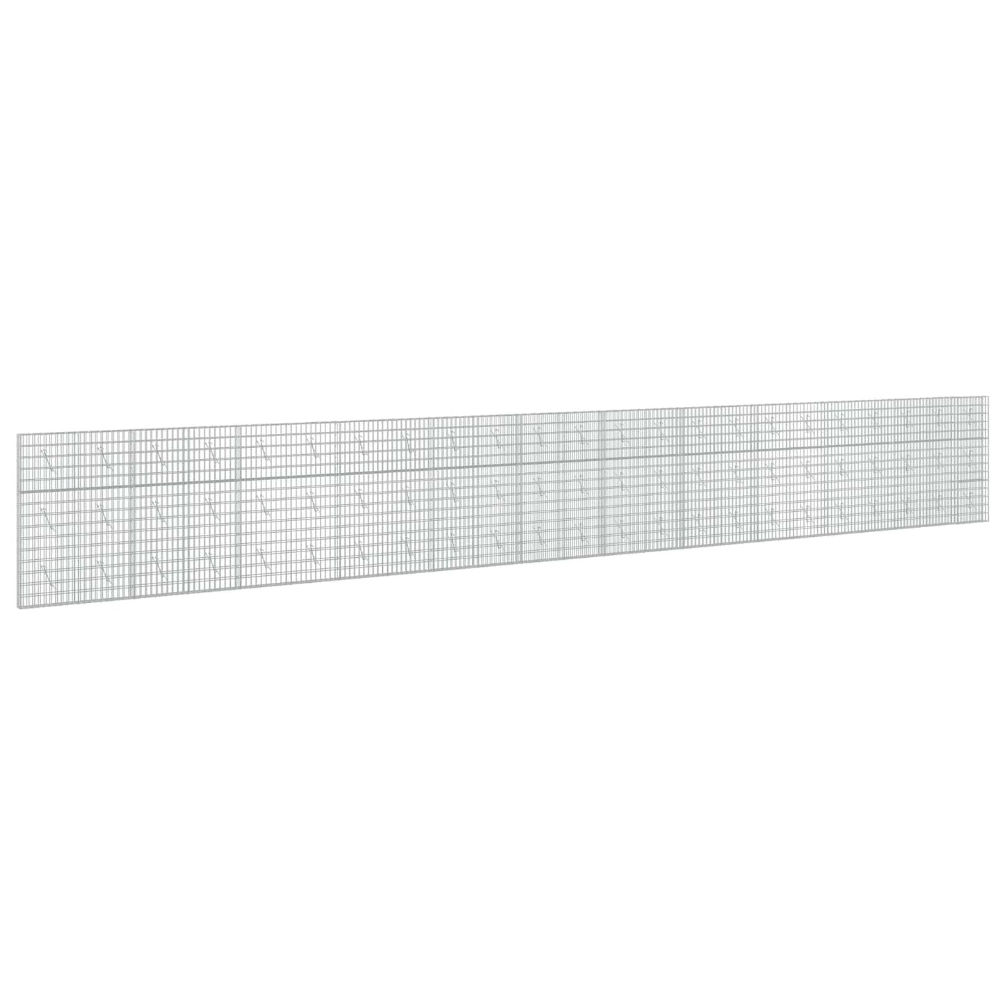 vidaXL Γκαμπιόν με σύρμα 5 mm και πλέγμα 5x10 cm 1150x10x150 εκ