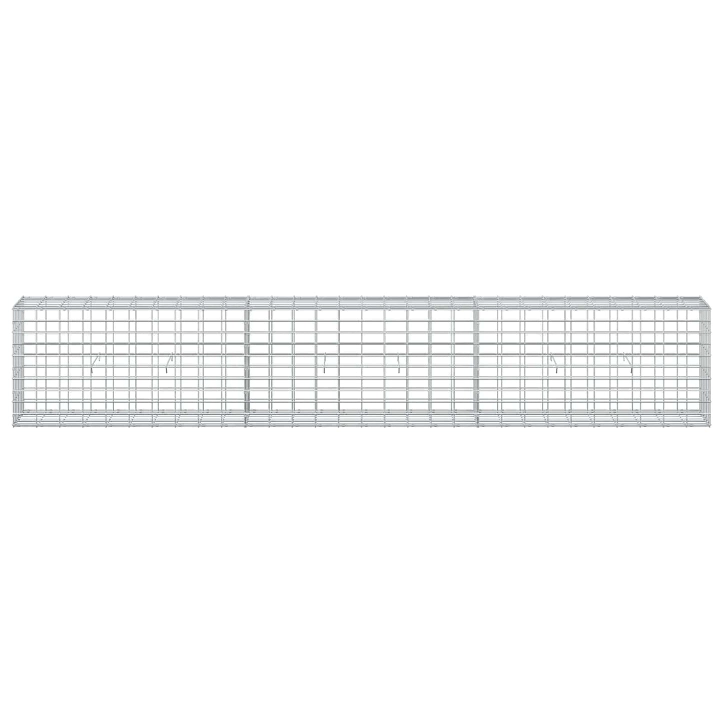 vidaXL Γκαμπιόν με σύρμα 5 mm και πλέγμα 5x10 cm 300x30x50 εκ