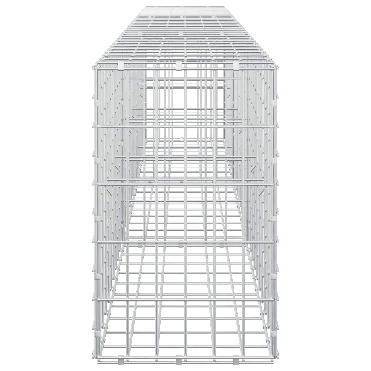 vidaXL Γκαμπιόν με σύρμα 5 mm και πλέγμα 5x10 cm 300x30x50 εκ
