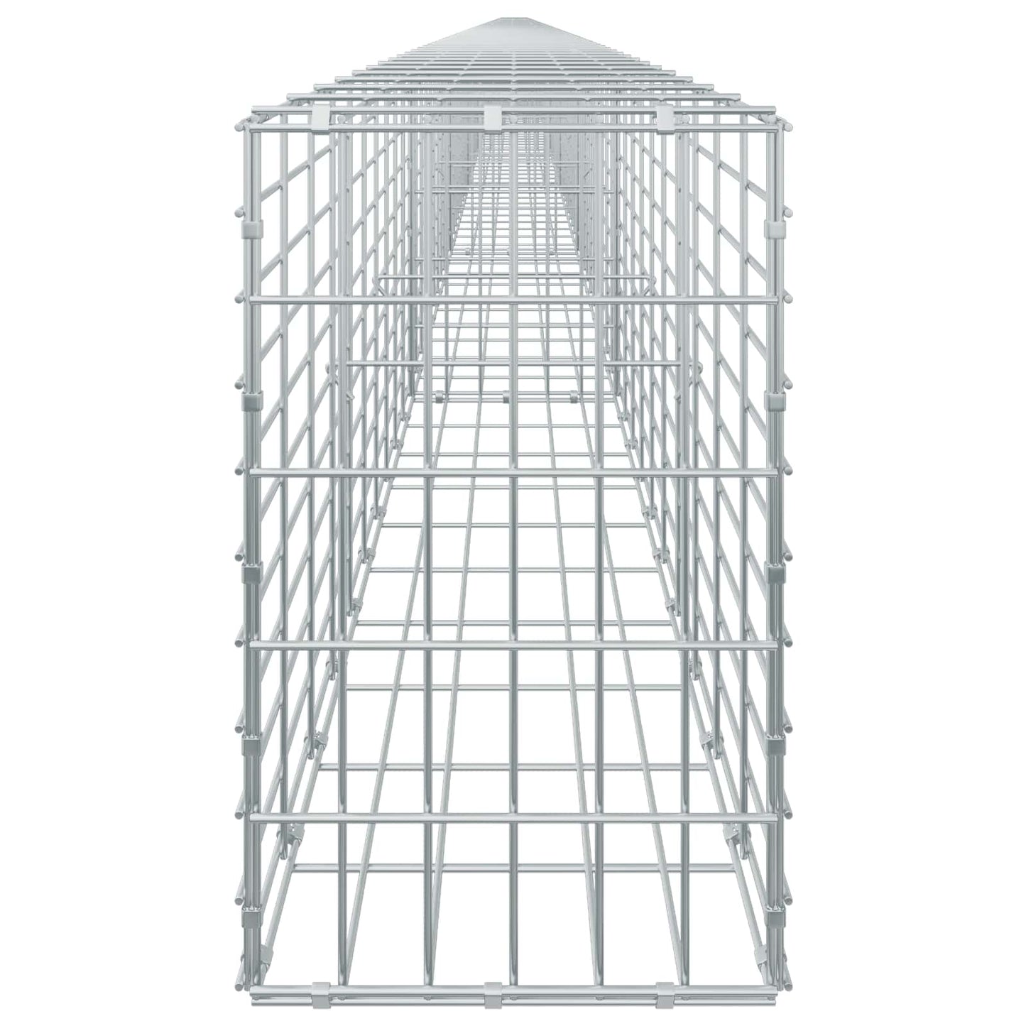 vidaXL Γκαμπιόν με σύρμα 5 mm και πλέγμα 5x10 cm 1200x30x50 εκ