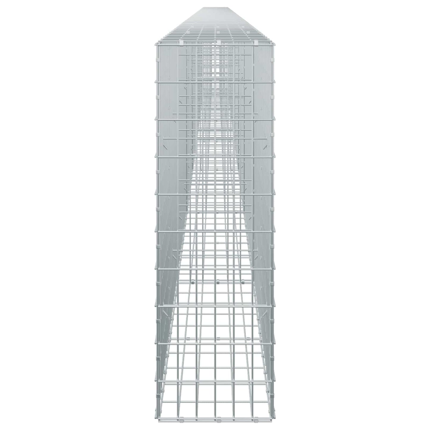 vidaXL Γκαμπιόν με σύρμα 5 mm και πλέγμα 5x10 cm 750x30x100 εκ