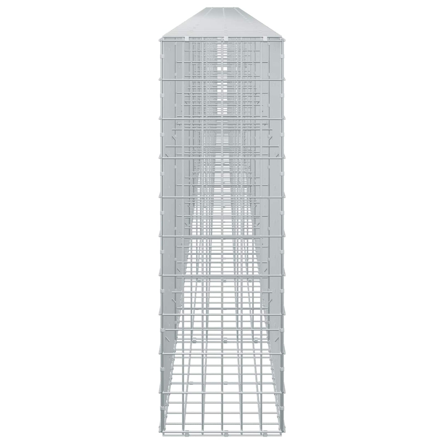 vidaXL Γκαμπιόν με σύρμα 5 mm και πλέγμα 5x10 cm 1000x30x100 εκ