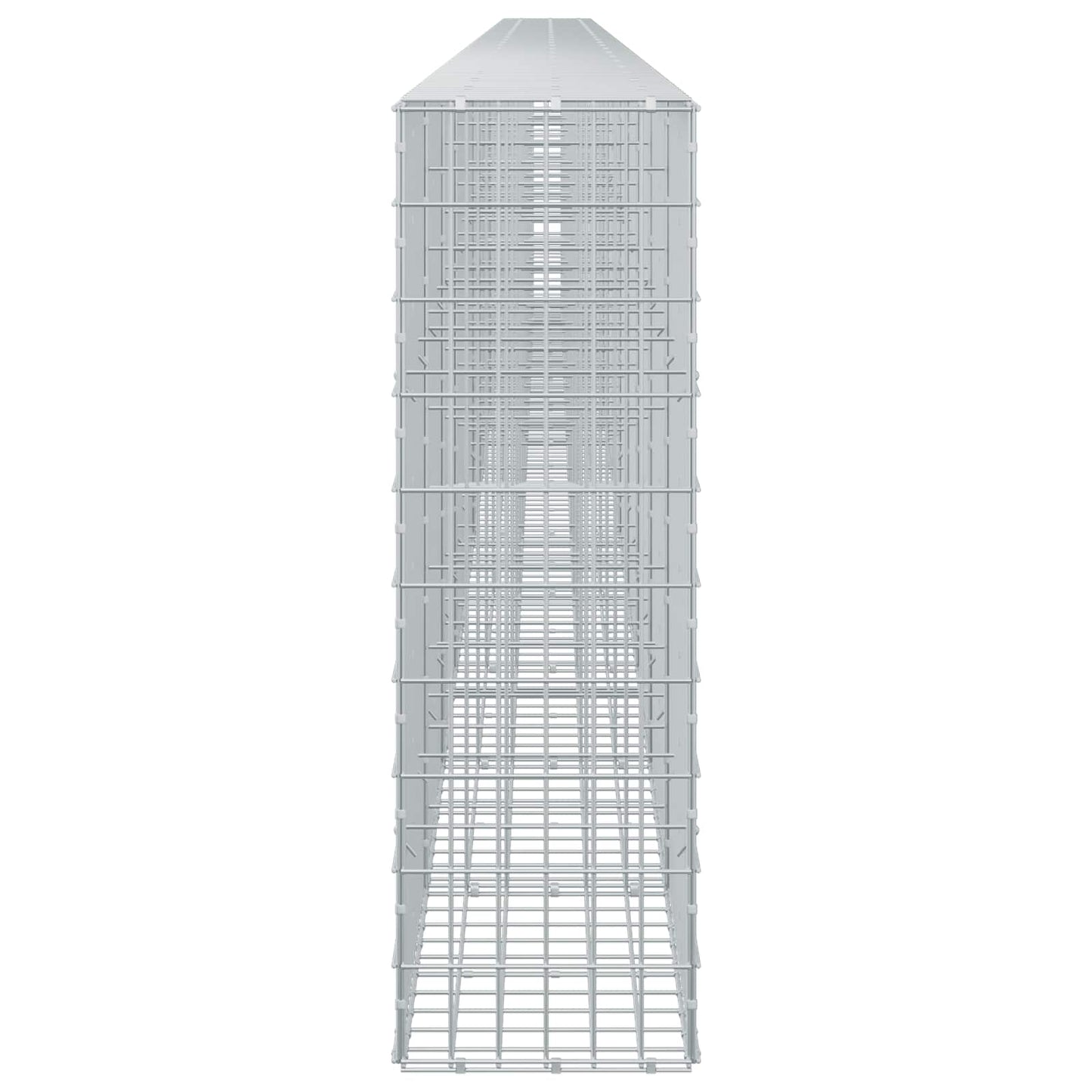 vidaXL Γκαμπιόν με σύρμα 5 mm και πλέγμα 5x10 cm 1200x30x100 εκ