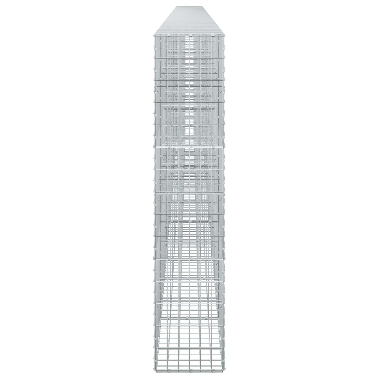 vidaXL Γκαμπιόν με σύρμα 5 mm και πλέγμα 5x10 cm 1000x30x150 εκ.