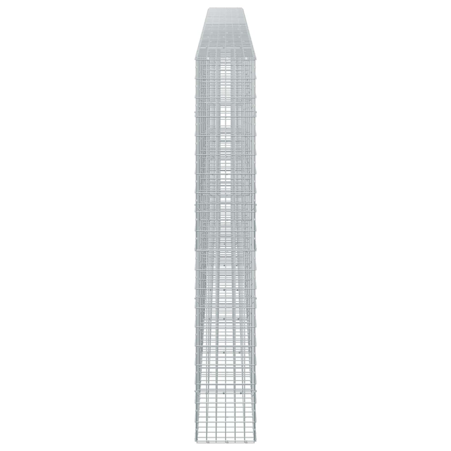 vidaXL Γκαμπιόν με σύρμα 5 mm και πλέγμα 5x10 cm 700x30x200 εκ.