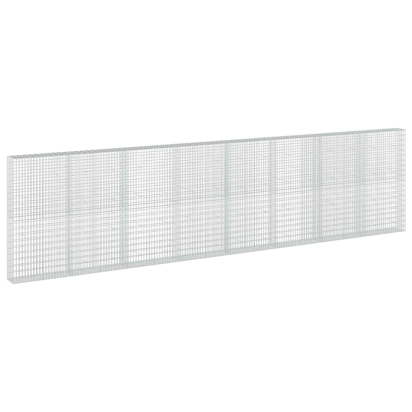 vidaXL Γκαμπιόν με σύρμα 5 mm και πλέγμα 5x10 cm 800x30x200 εκ