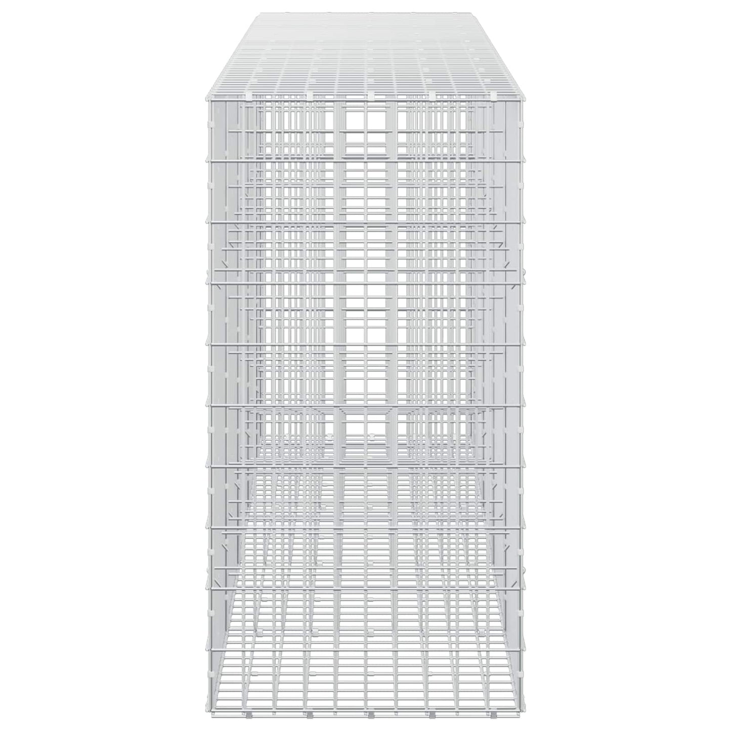 vidaXL Γκαμπιόν με σύρμα 5 mm και πλέγμα 5x10 cm 450x50x100 εκ