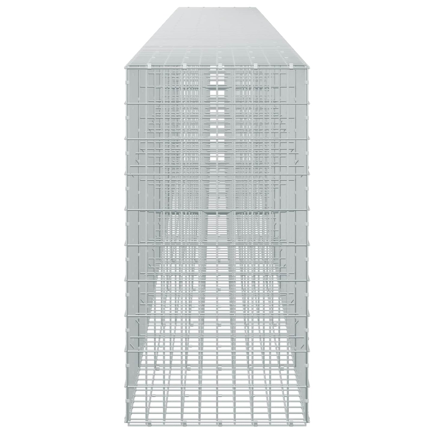 vidaXL Γκαμπιόν με σύρμα 5 mm και πλέγμα 5x10 cm 950x50x100 εκ