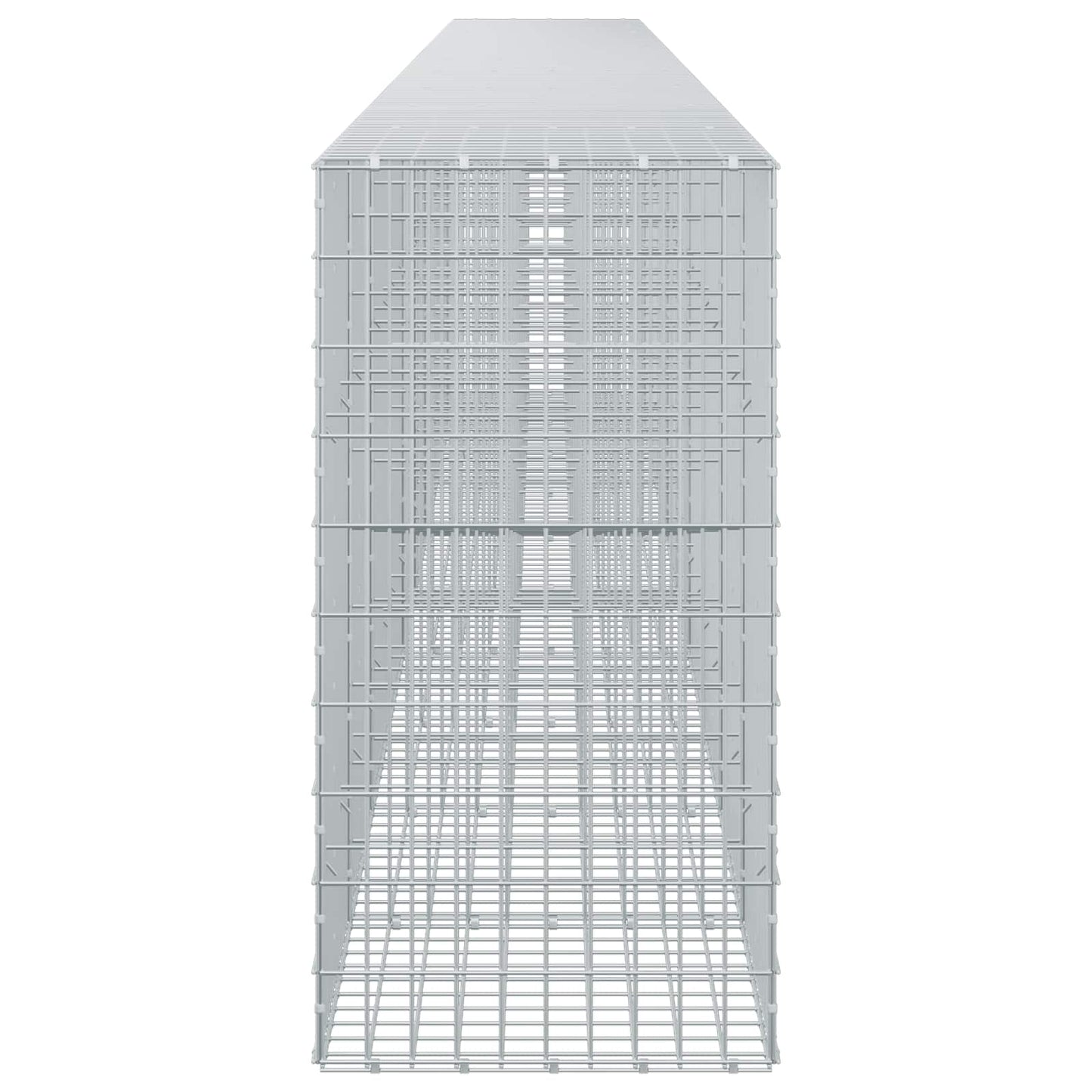 vidaXL Γκαμπιόν με σύρμα 5 mm και πλέγμα 5x10 cm 1000x50x100 εκ.