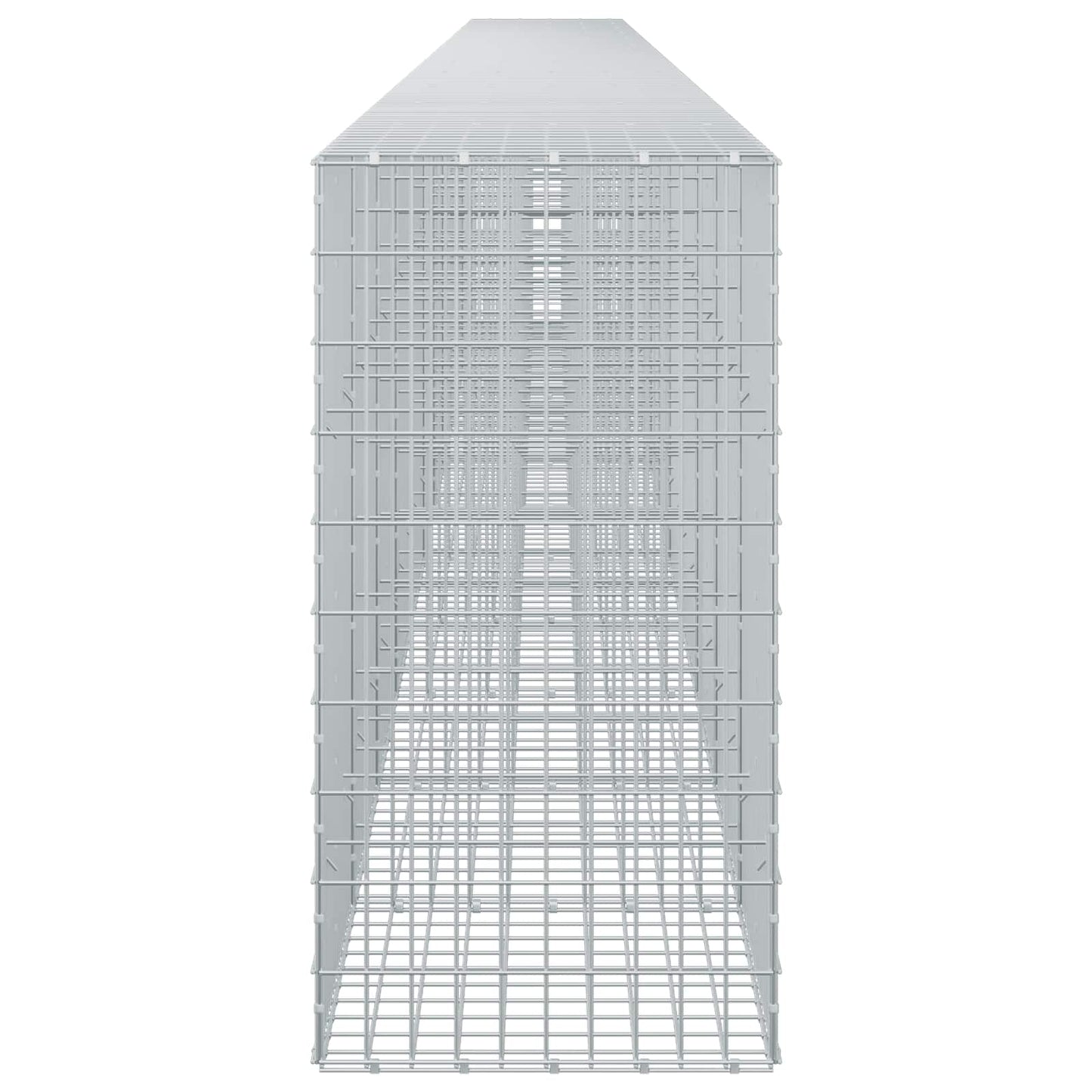 vidaXL Γκαμπιόν με σύρμα 5 mm και πλέγμα 5x10 cm 1200x50x100 εκ