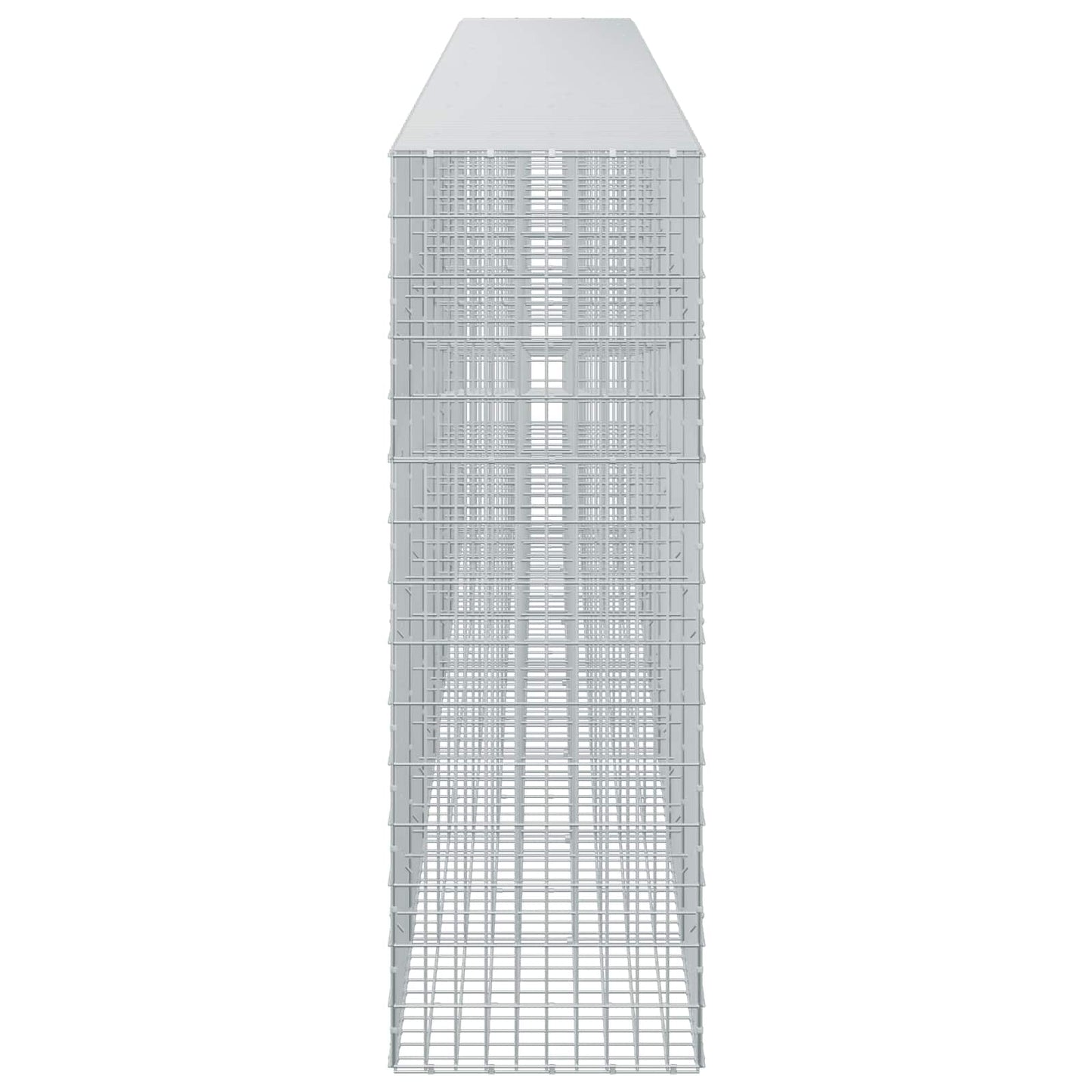 vidaXL Γκαμπιόν με σύρμα 5 mm και πλέγμα 5x10 cm 700x50x150 εκ.