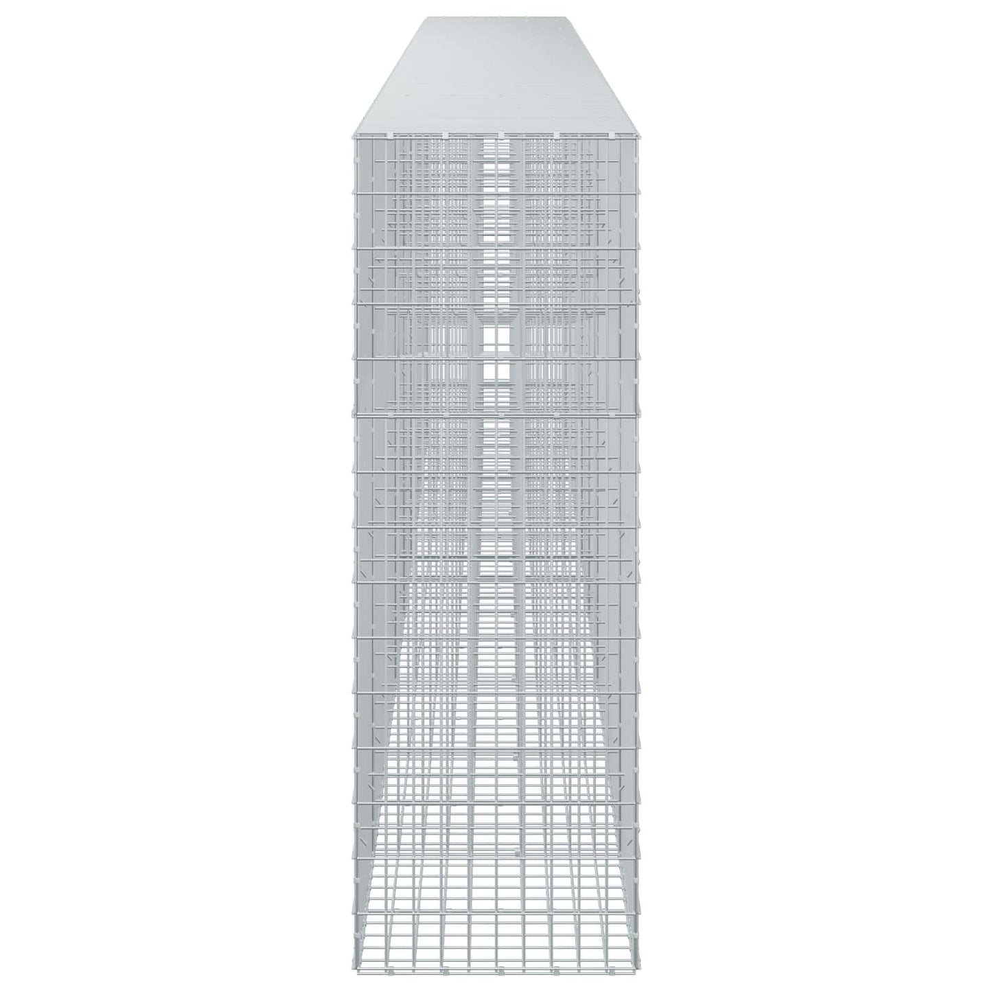 vidaXL Γκαμπιόν με σύρμα 5 mm και πλέγμα 5x10 cm 800x50x150 εκ.