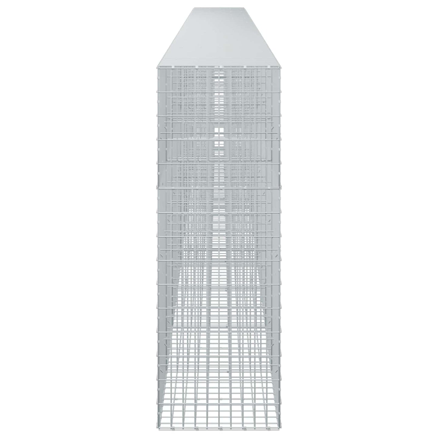 vidaXL Γκαμπιόν με σύρμα 5 mm και πλέγμα 5x10 cm 1000x50x150 εκ