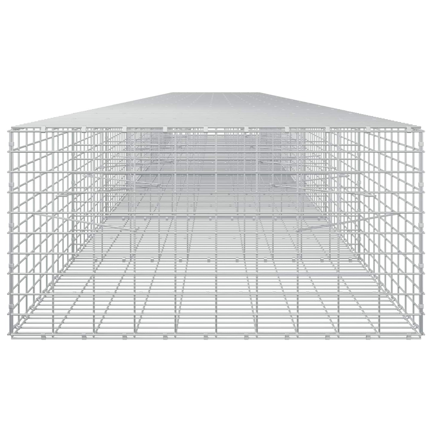 vidaXL Γκαμπιόν με σύρμα 5 mm και πλέγμα 5x10 cm 850x100x50 εκ.