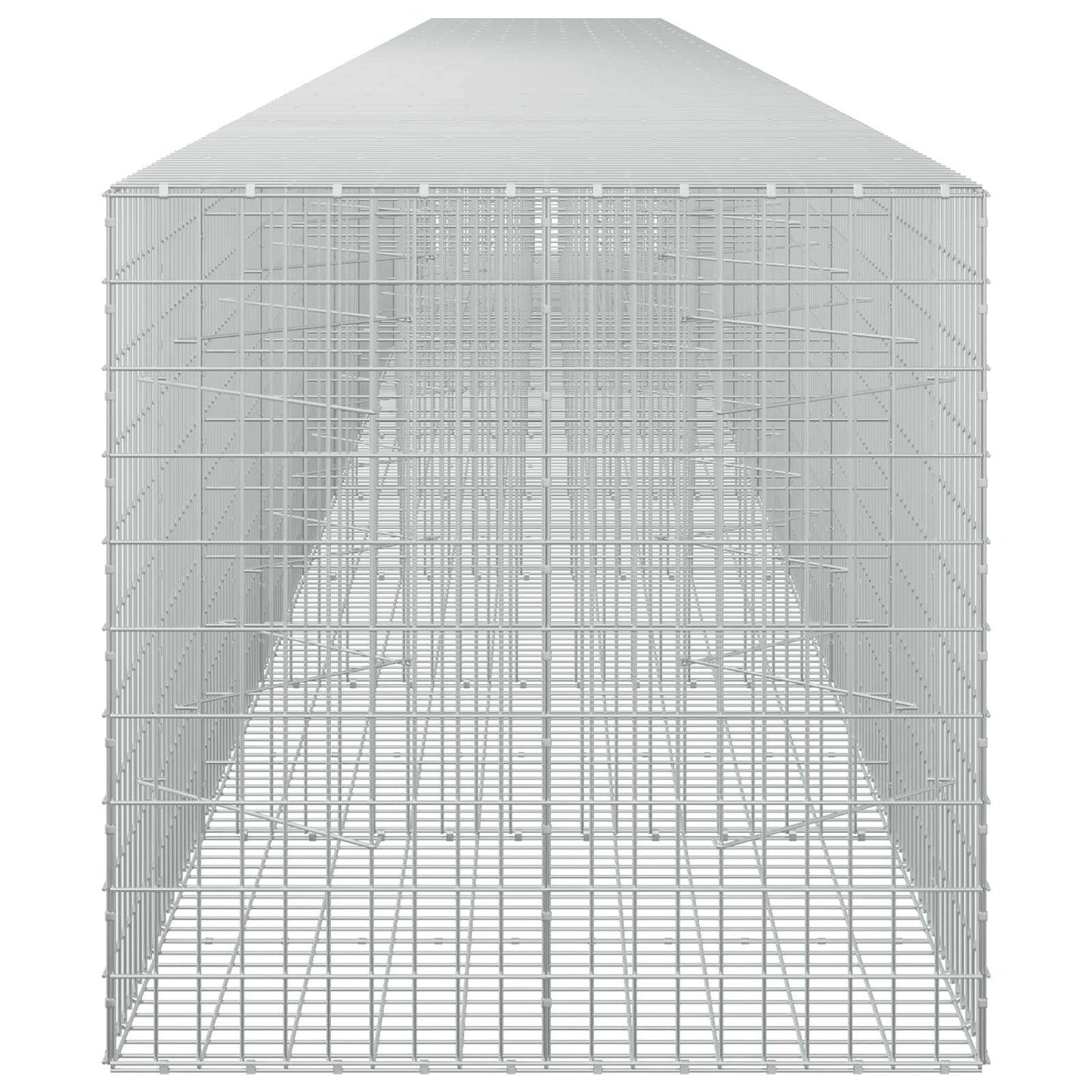 vidaXL Γκαμπιόν με σύρμα 5 mm και πλέγμα 5x10 cm 1050x100x100 εκ