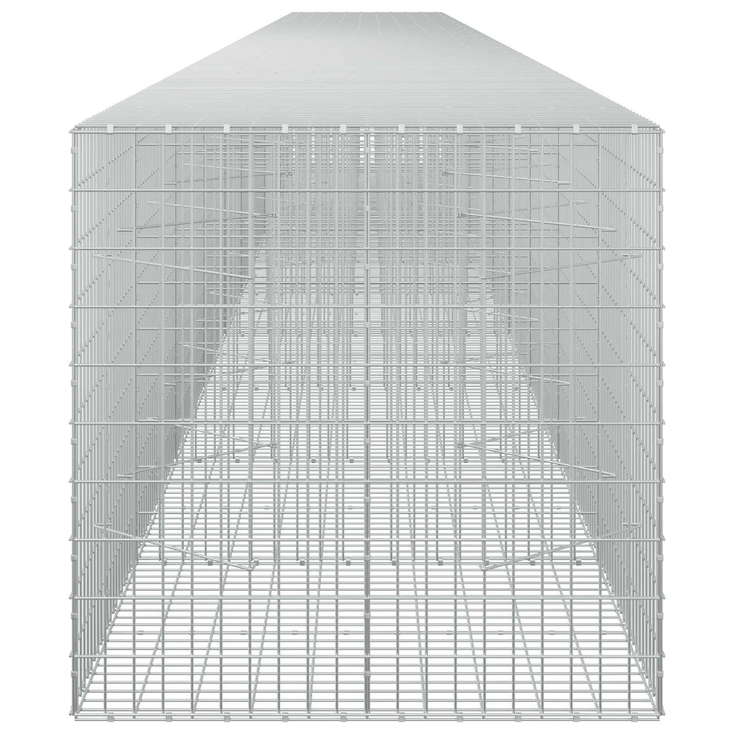 vidaXL Γκαμπιόν με σύρμα 5 mm και πλέγμα 5x10 cm 1100x100x100 εκ