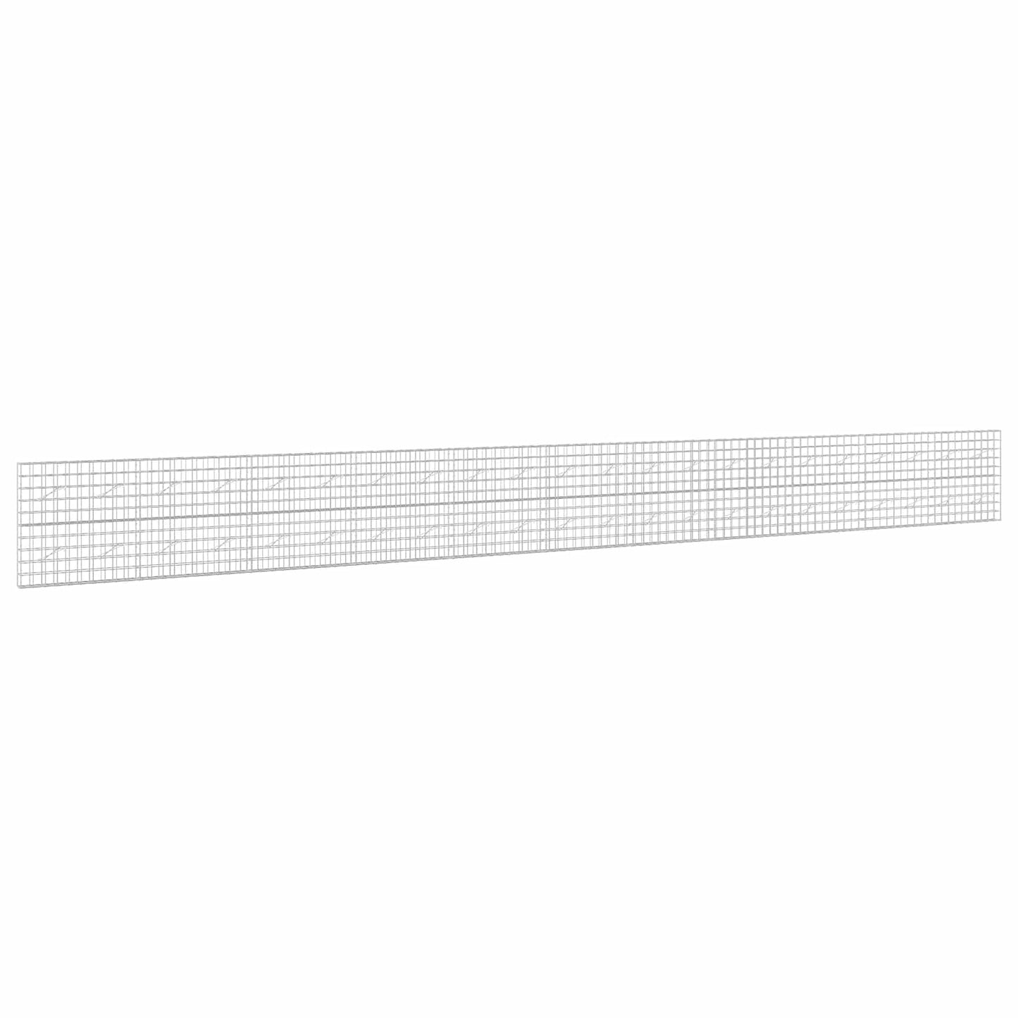 vidaXL Γκαμπιόν με σύρμα 5 mm και πλέγμα 10x10 cm 1100x10x100 εκ