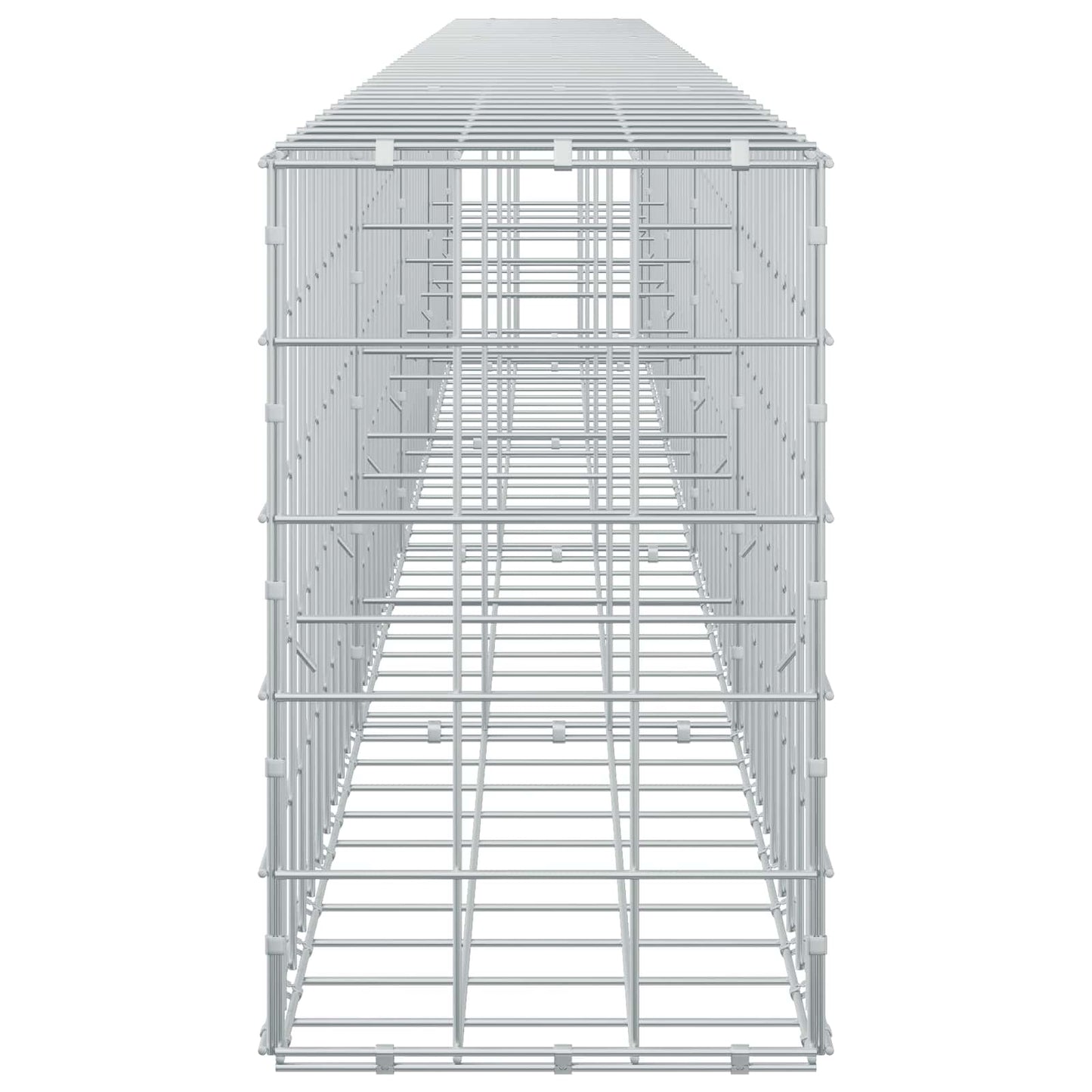 vidaXL Γκαμπιόν με σύρμα 5 mm και πλέγμα 10x10 cm 450x30x50 εκ