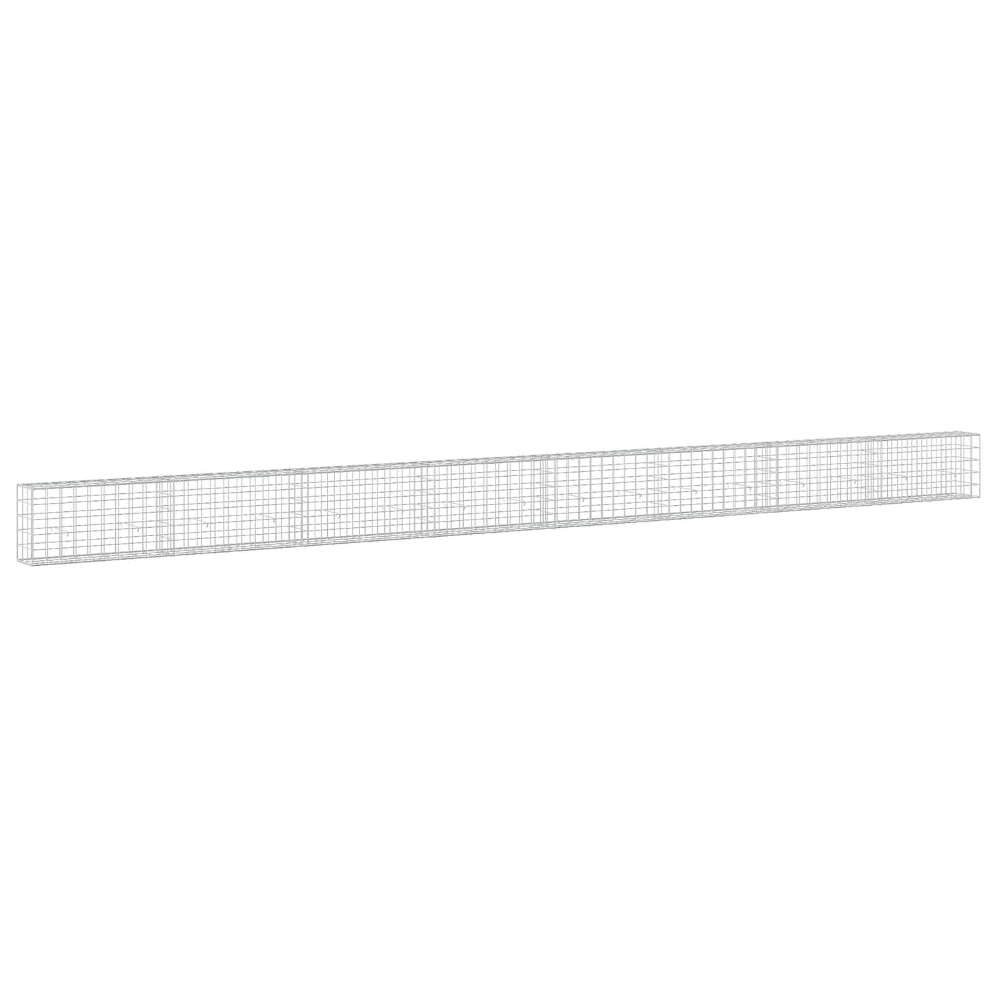 vidaXL Γκαμπιόν με σύρμα 5 mm και πλέγμα 10x10 cm 800x30x50 εκ