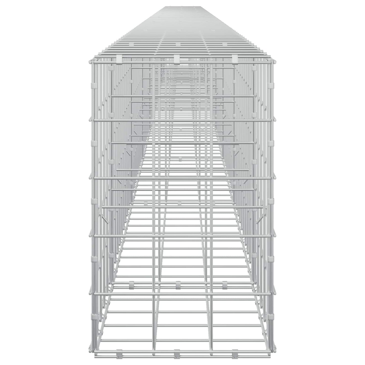 vidaXL Γκαμπιόν με σύρμα 5 mm και πλέγμα 10x10 cm 850x30x50 εκ