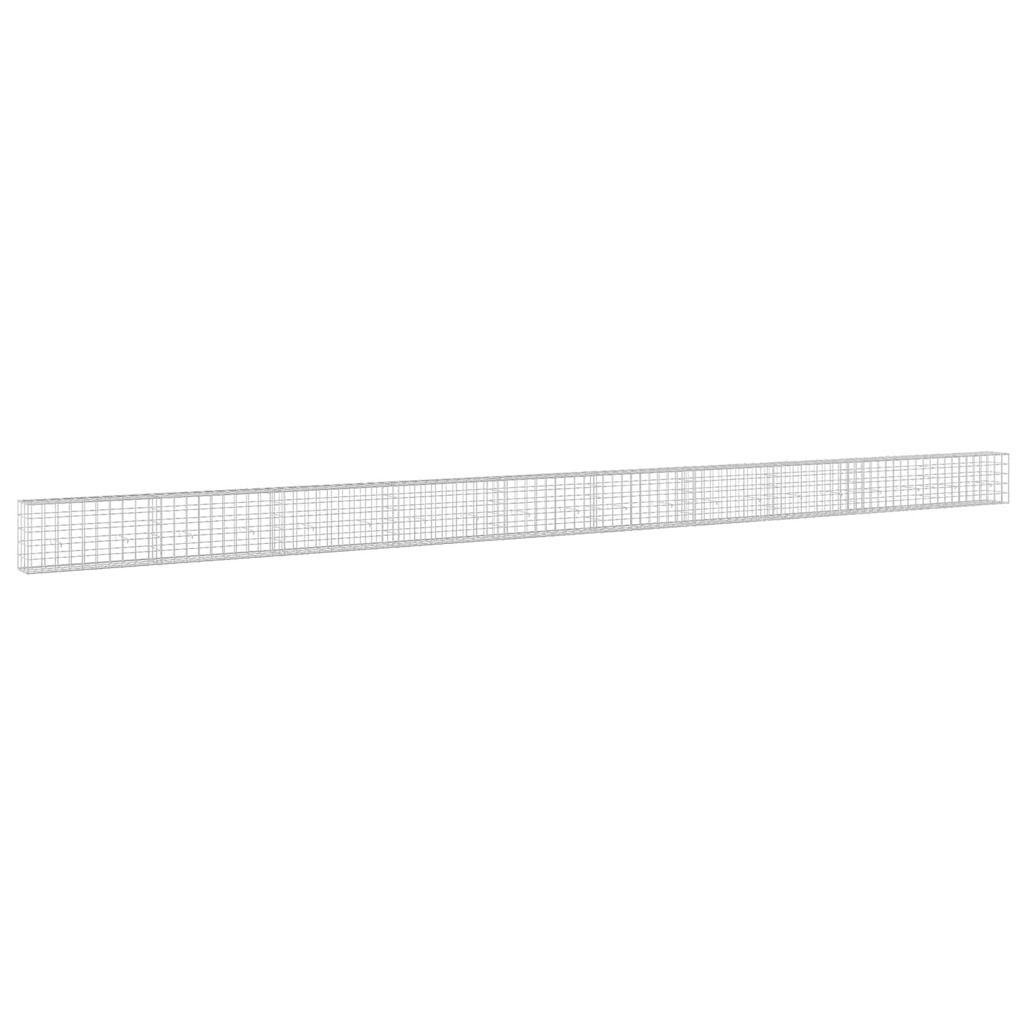 vidaXL Γκαμπιόν με σύρμα 5 mm και πλέγμα 10x10 cm 1000x30x50 εκ