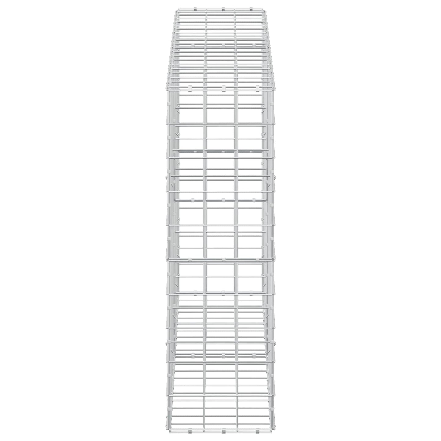 vidaXL Γκαμπιόν με σύρμα 5 mm και πλέγμα 10x10 cm 200x30x100 εκ