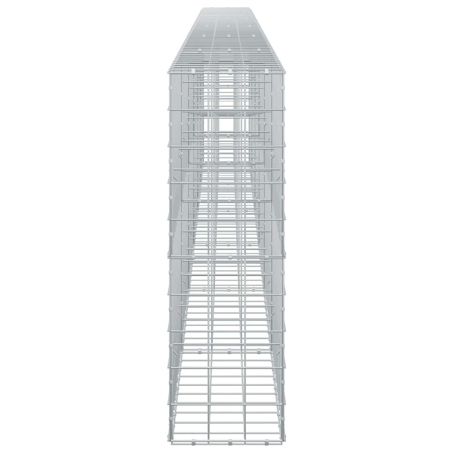 vidaXL Γκαμπιόν με σύρμα 5 mm και πλέγμα 10x10 cm 600x30x100 εκ