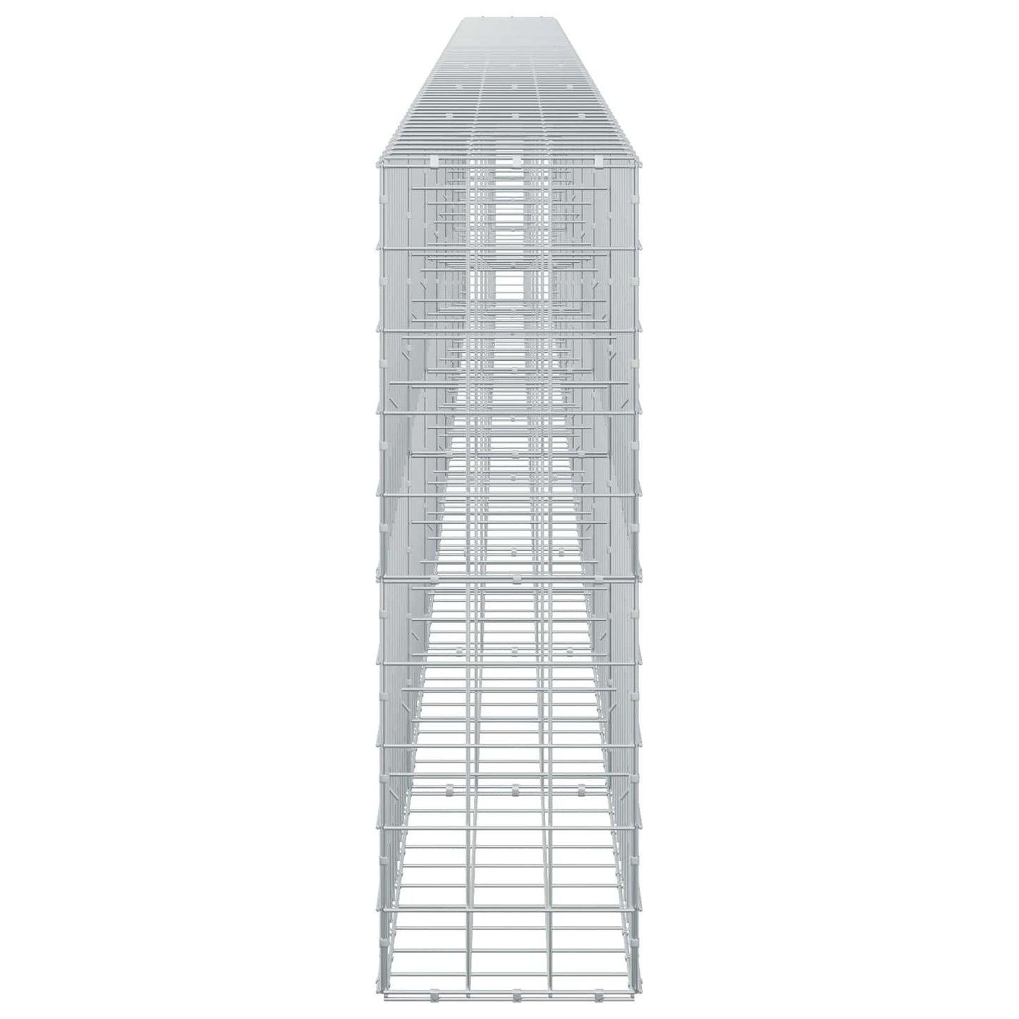 vidaXL Γκαμπιόν με σύρμα 5 mm και πλέγμα 10x10 cm 750x30x100 εκ