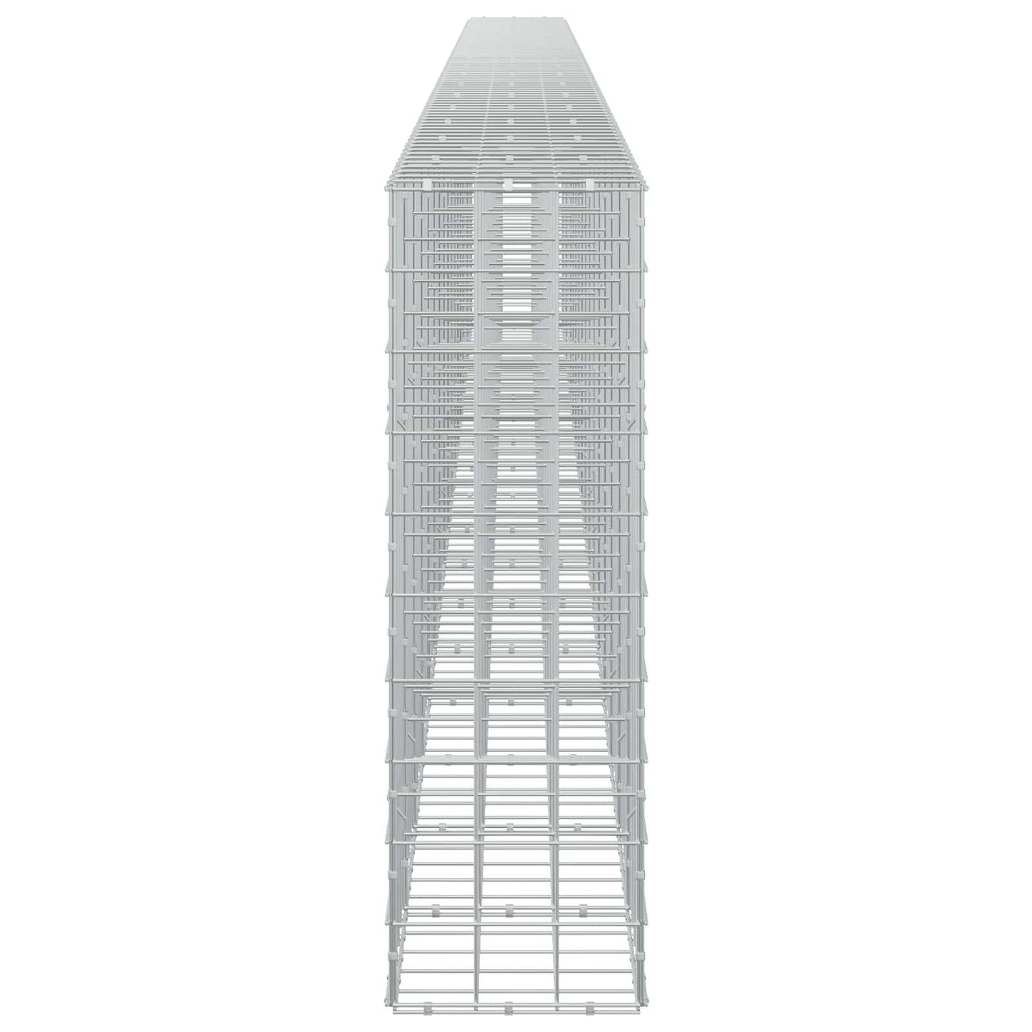 vidaXL Γκαμπιόν με σύρμα 5 mm και πλέγμα 10x10 cm 850x30x100 εκ