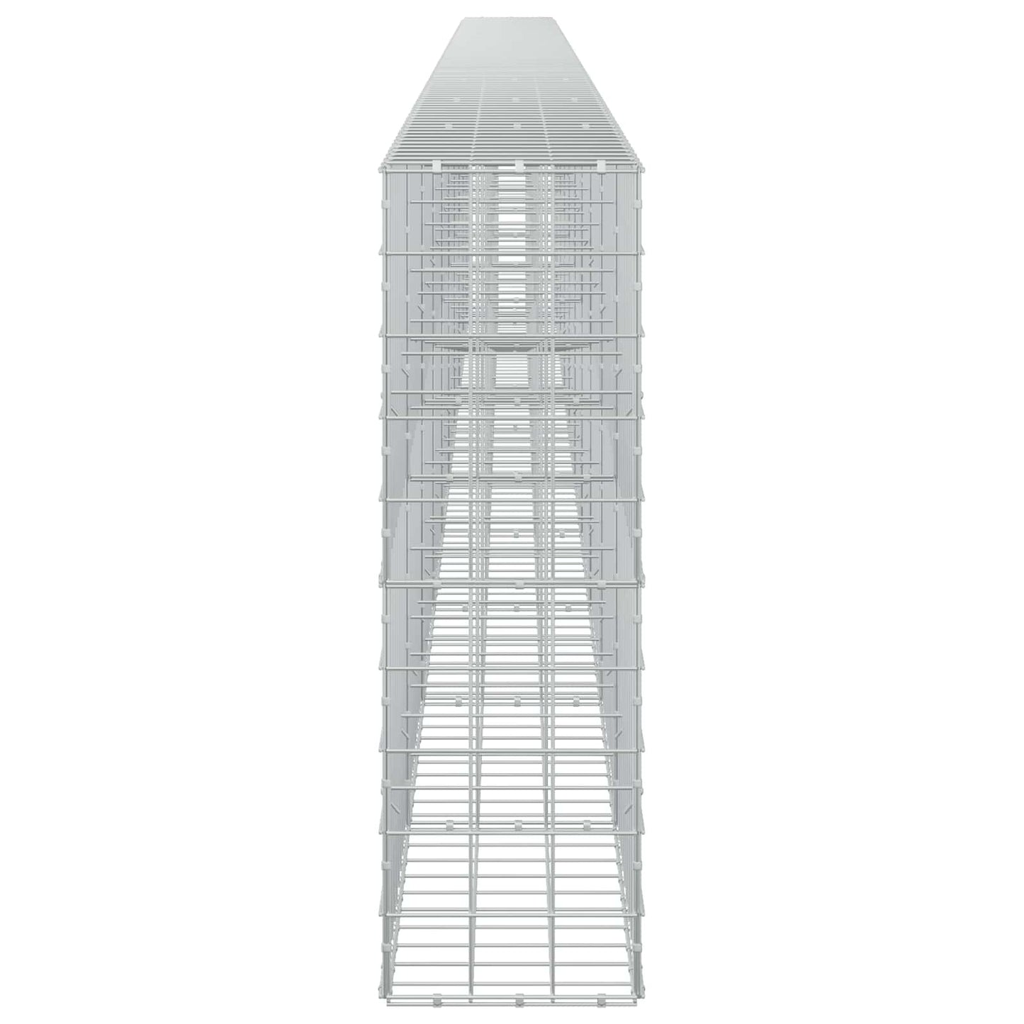 vidaXL Γκαμπιόν με σύρμα 5 mm και πλέγμα 10x10 cm 950x30x100 εκ