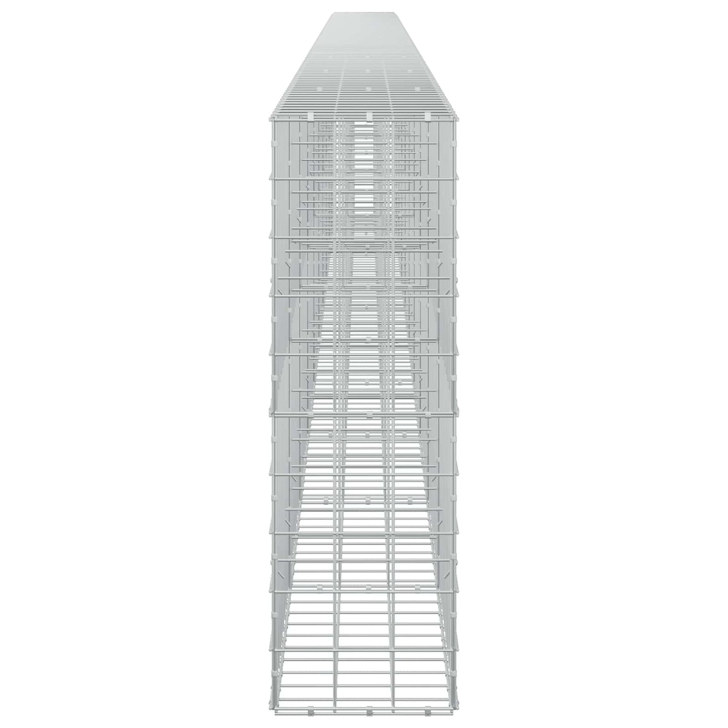 vidaXL Γκαμπιόν με σύρμα 5 mm και πλέγμα 10x10 cm 1000x30x100 εκ