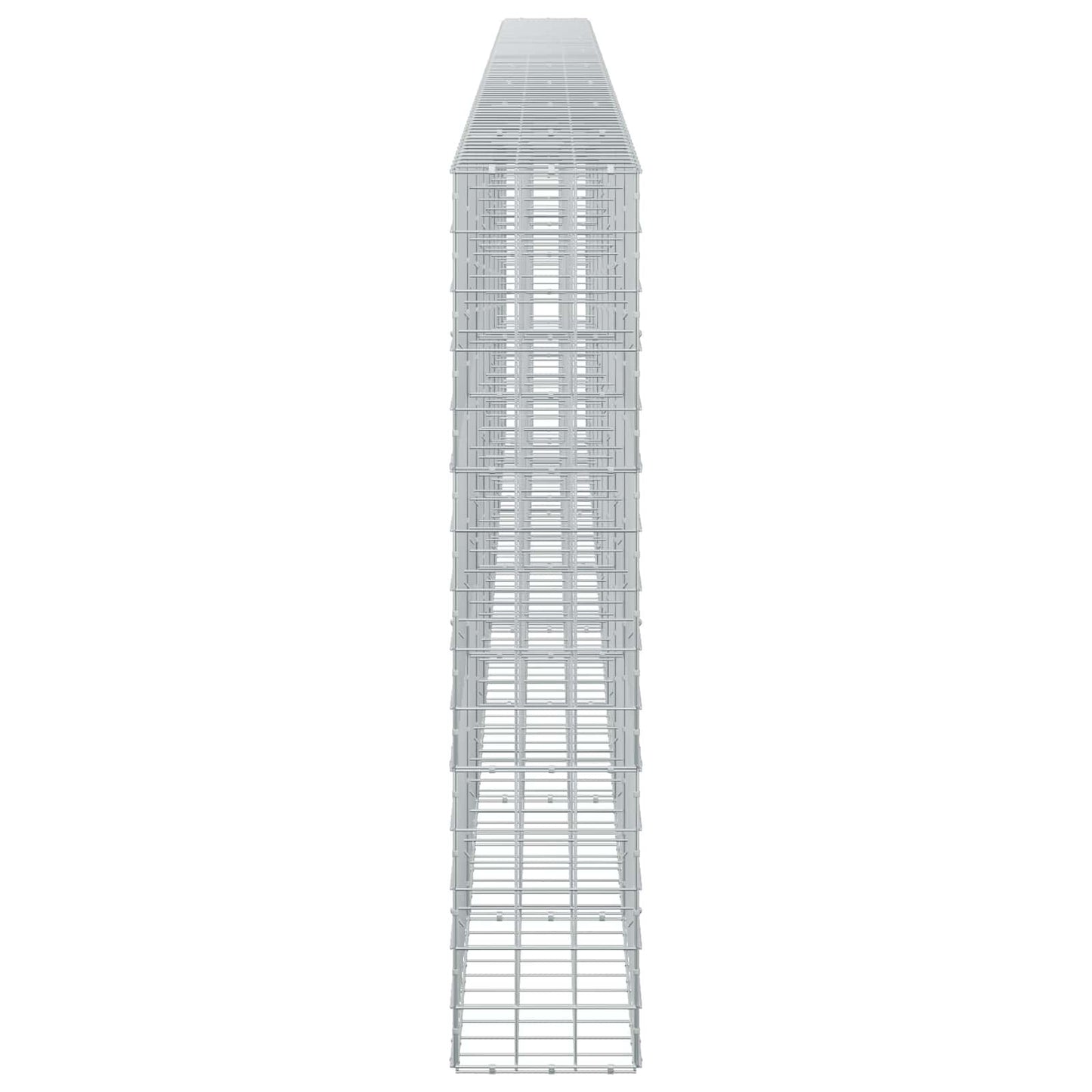 vidaXL Γκαμπιόν με σύρμα 5 mm και πλέγμα 10x10 cm 800x30x150 εκ