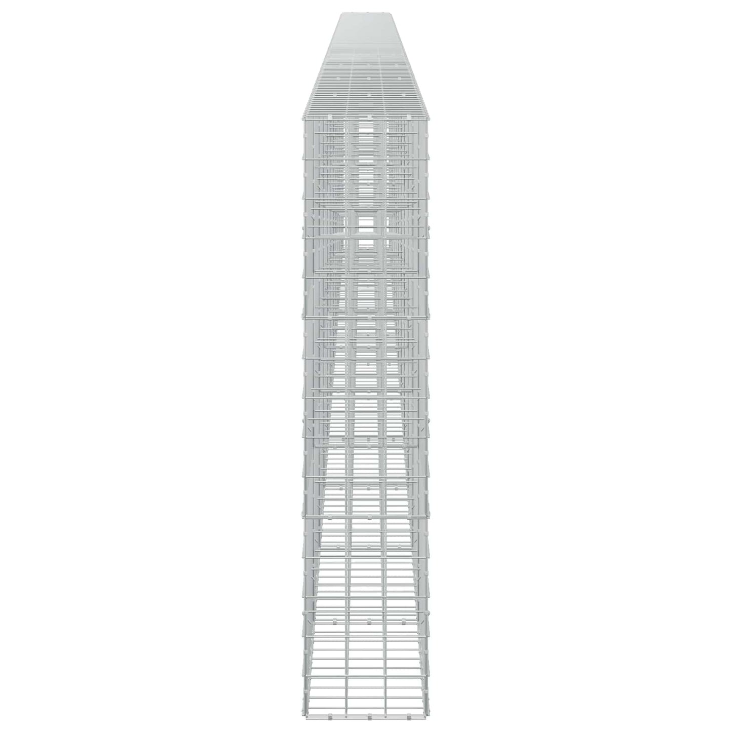 vidaXL Γκαμπιόν με σύρμα 5 mm και πλέγμα 10x10 cm 1100x30x150 εκ