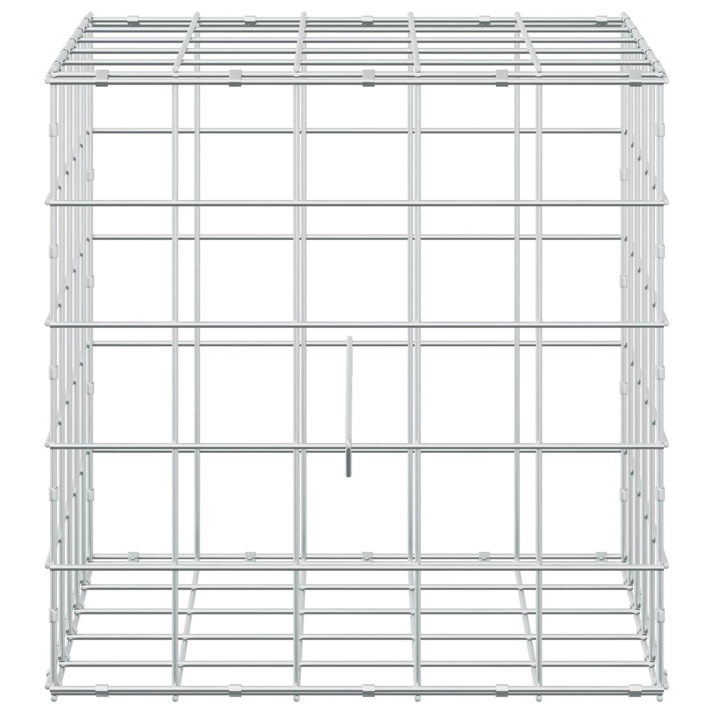 vidaXL Γκαμπιόν με σύρμα 5 mm και πλέγμα 10x10 cm 50x50x50 εκ.