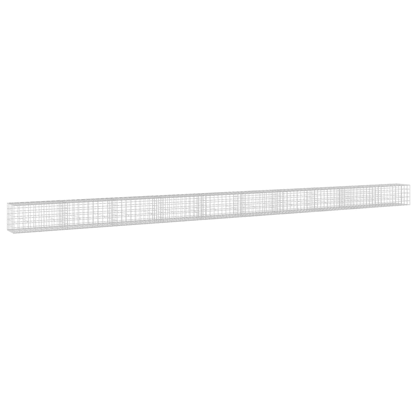 vidaXL Γκαμπιόν με σύρμα 5 mm και πλέγμα 10x10 cm 1000x50x50 εκ.