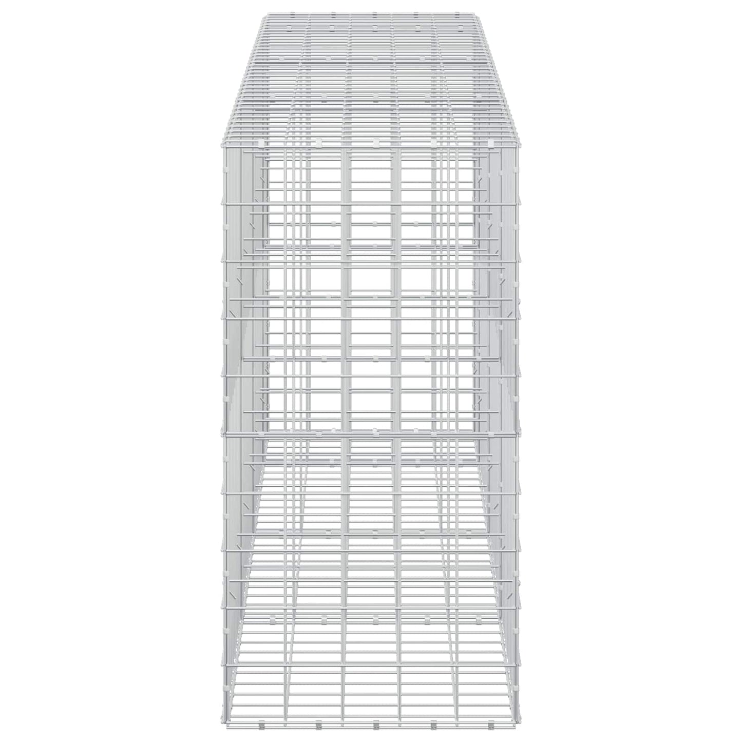 vidaXL Γκαμπιόν με σύρμα 5 mm και πλέγμα 10x10 cm 350x50x100 εκ.