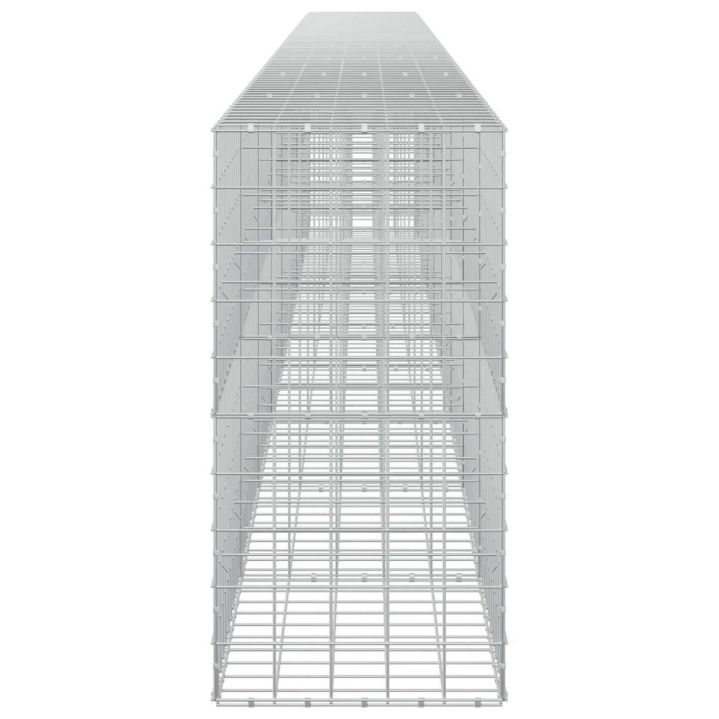 vidaXL Γκαμπιόν με σύρμα 5 mm και πλέγμα 10x10 cm 850x50x100 εκ