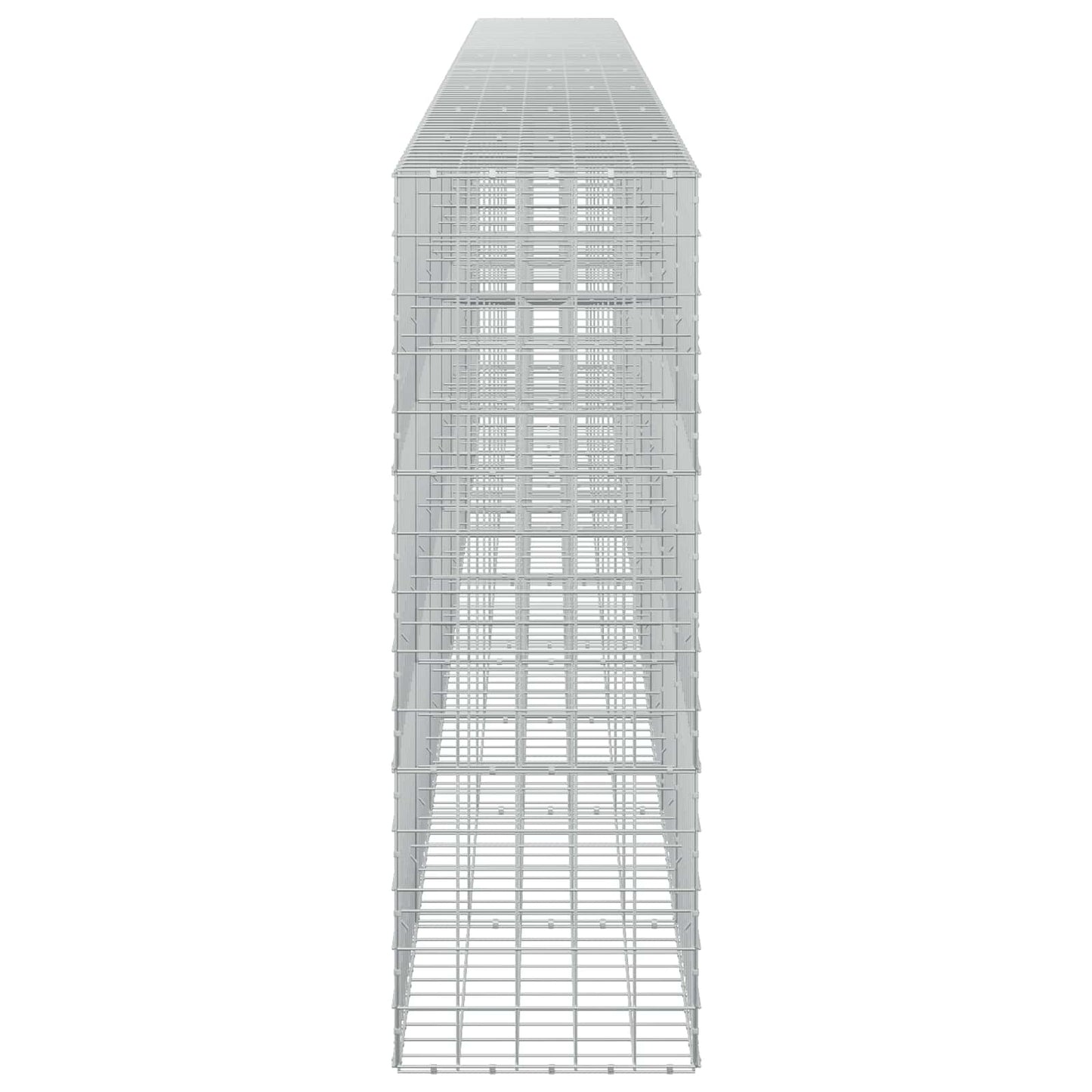vidaXL Γκαμπιόν με σύρμα 5 mm και πλέγμα 10x10 cm 850x50x150 εκ