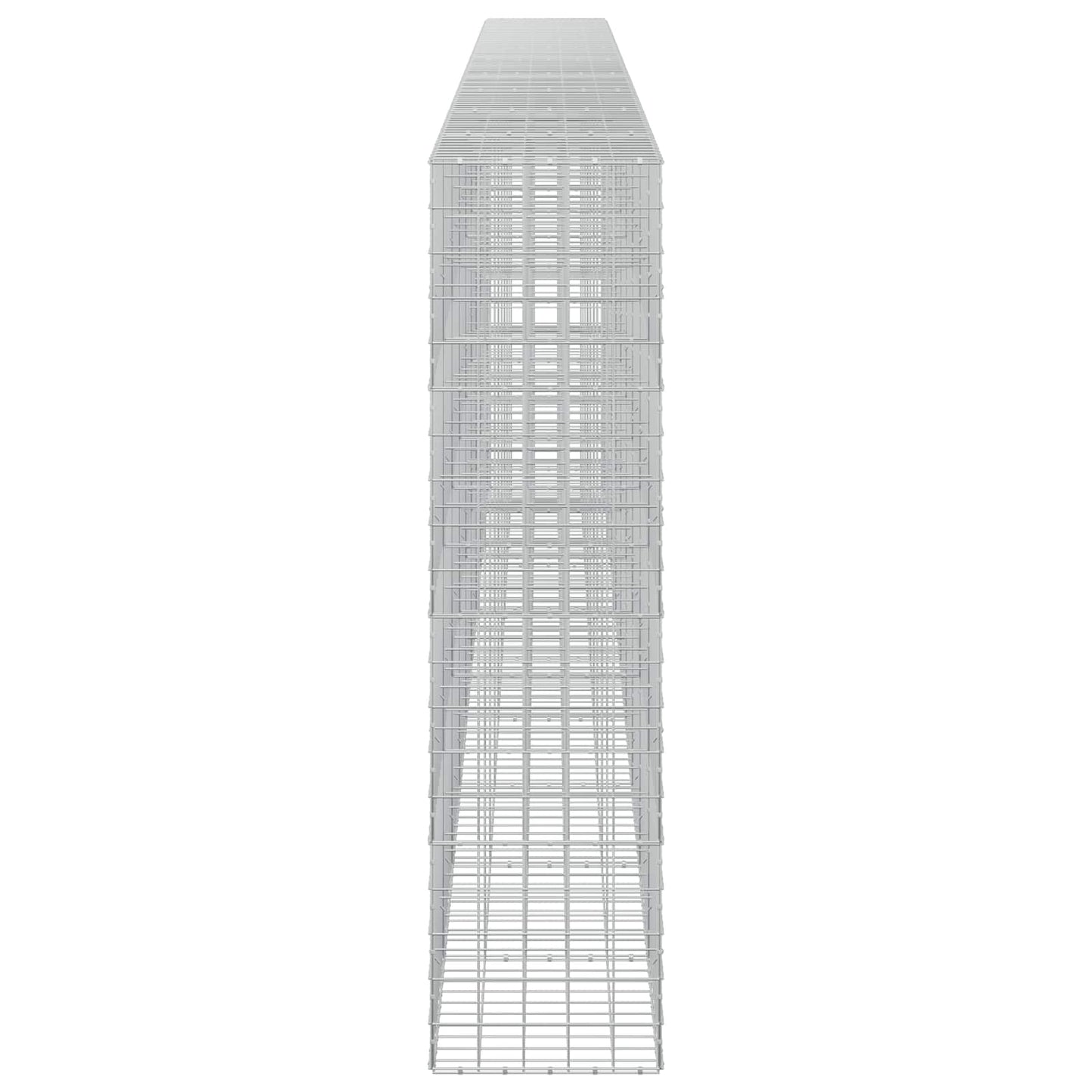 vidaXL Γκαμπιόν με σύρμα 5 mm και πλέγμα 10x10 cm 900x50x200 εκ