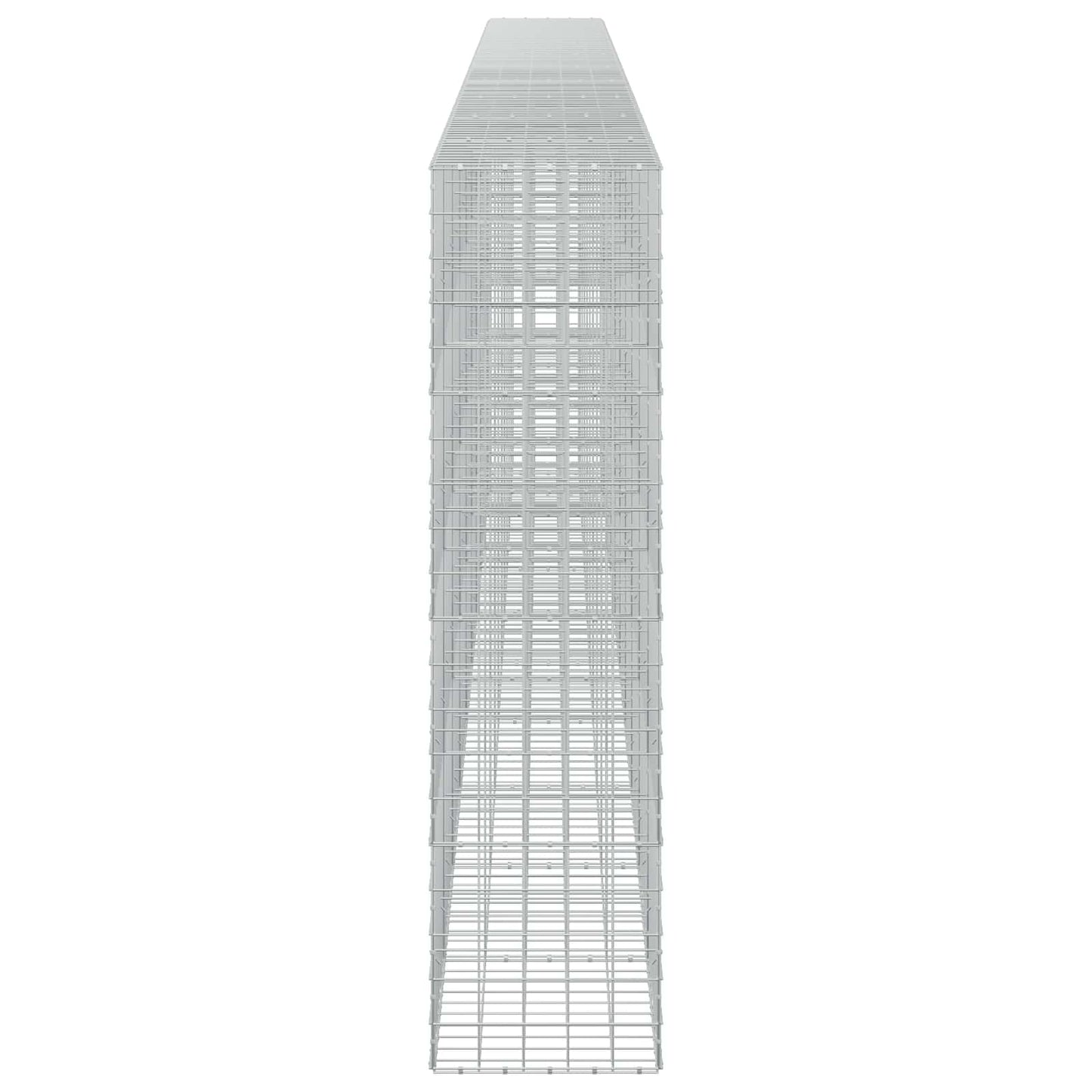 vidaXL Γκαμπιόν με σύρμα 5 mm και πλέγμα 10x10 cm 1000x50x200 εκ