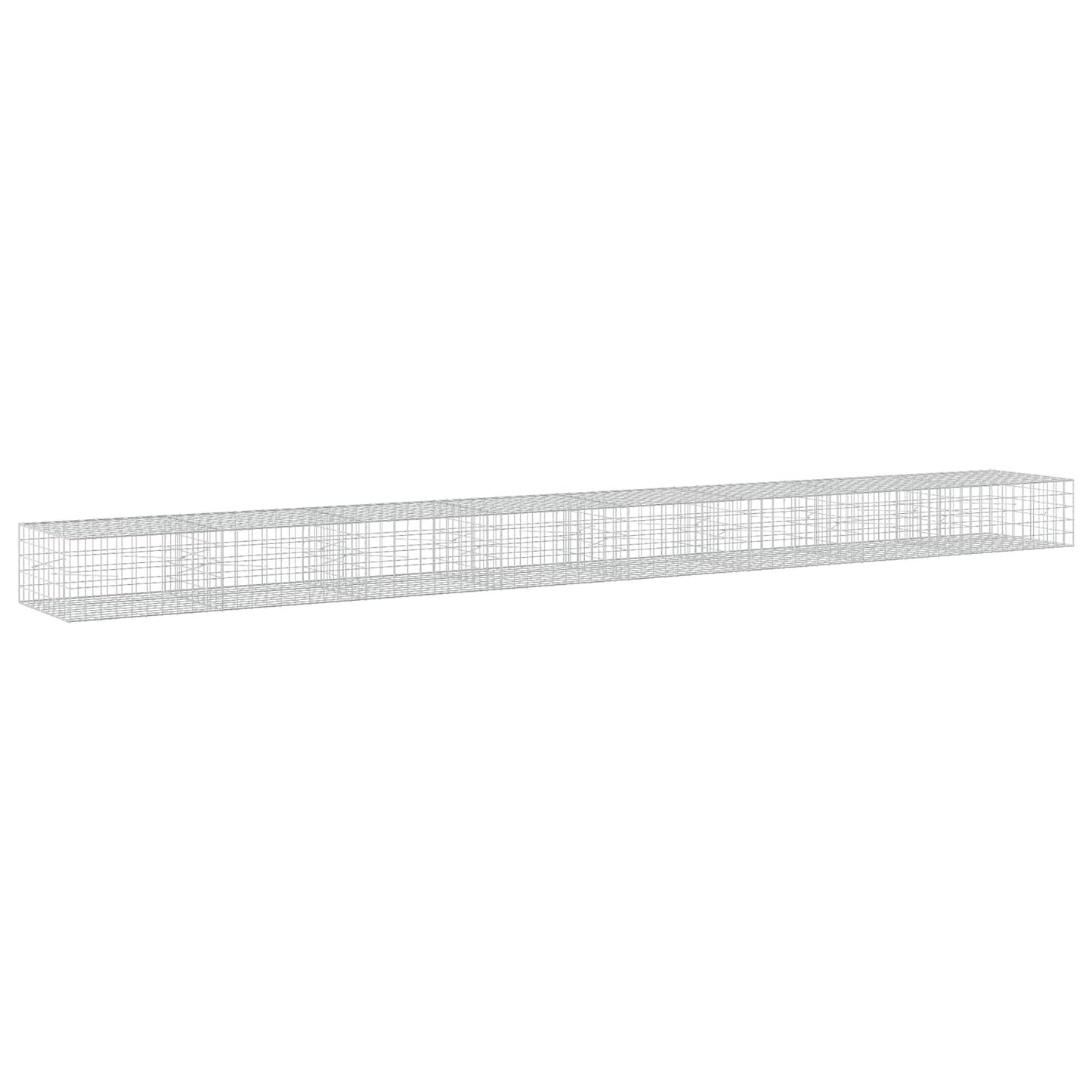 vidaXL Γκαμπιόν με σύρμα 5 mm και πλέγμα 10x10 cm 800x100x50 εκ.