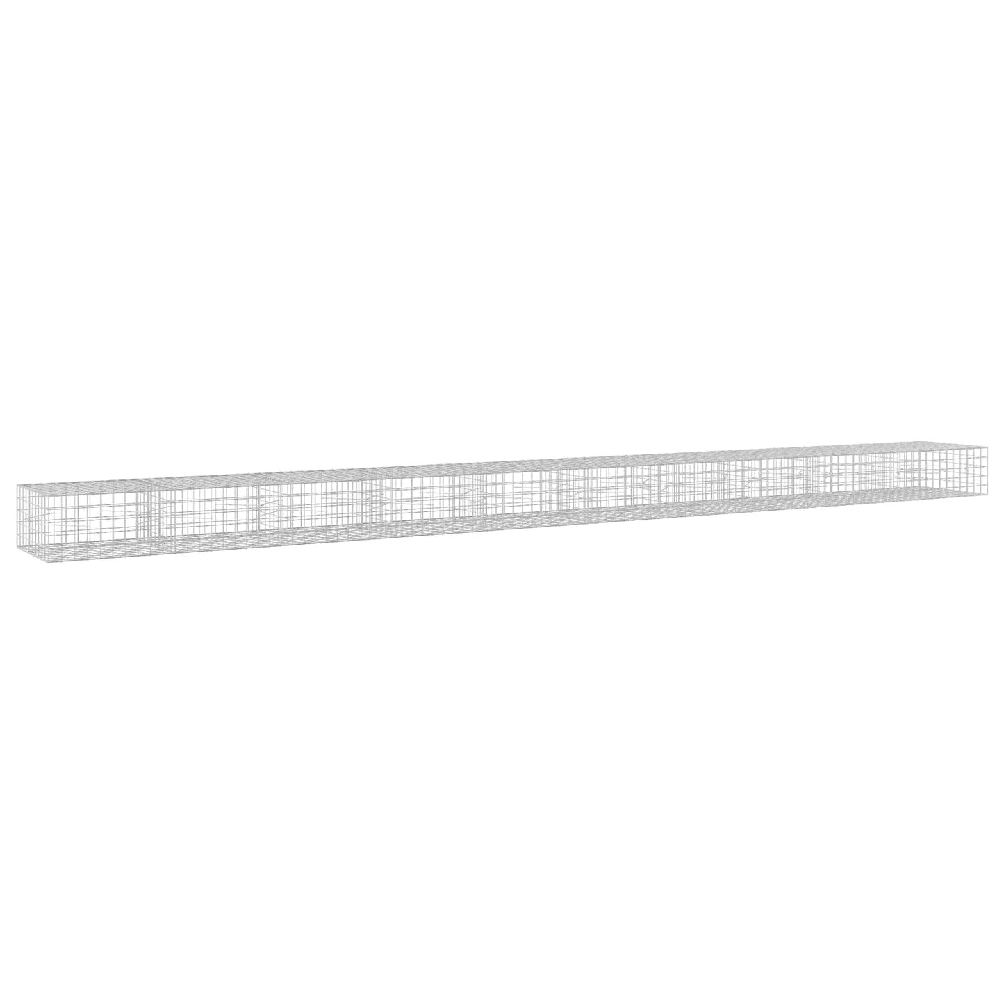 vidaXL Γκαμπιόν με σύρμα 5 mm και πλέγμα 10x10 cm 1000x100x50 εκ