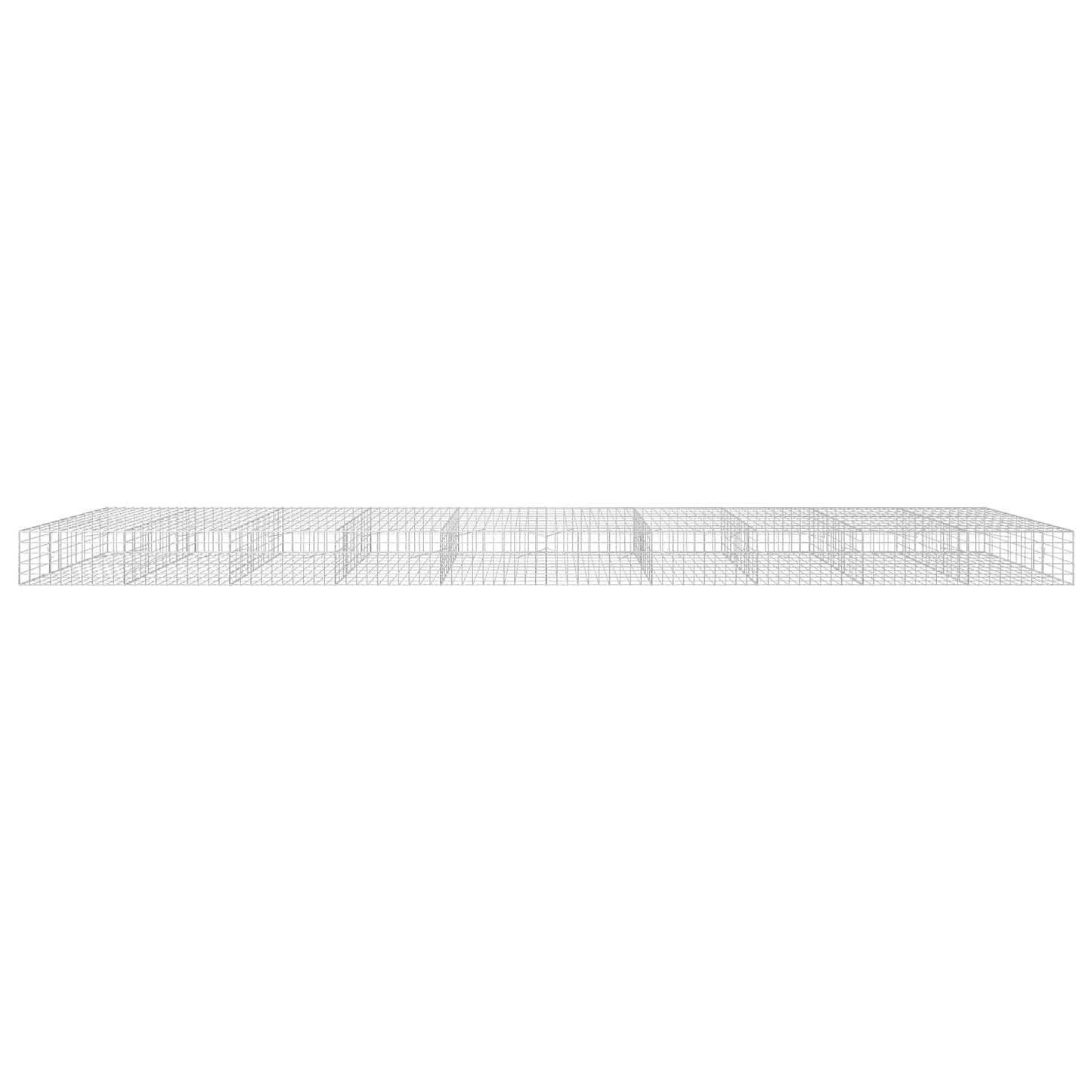 vidaXL Γκαμπιόν με σύρμα 5 mm και πλέγμα 10x10 cm 1000x100x50 εκ